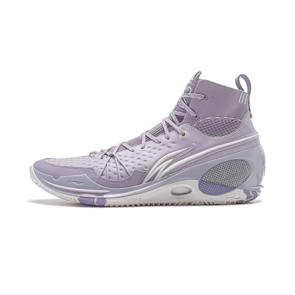 Li-Ning Wade 808 3 Ultra V2 - Lavender Enhanced Traction Pattern Indoor Court Grip