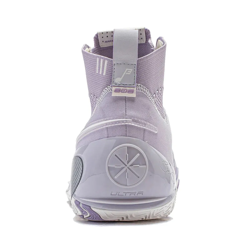 Durable outsole tread Li-Ning Wade 808 3 Ultra V2 - Lavender
