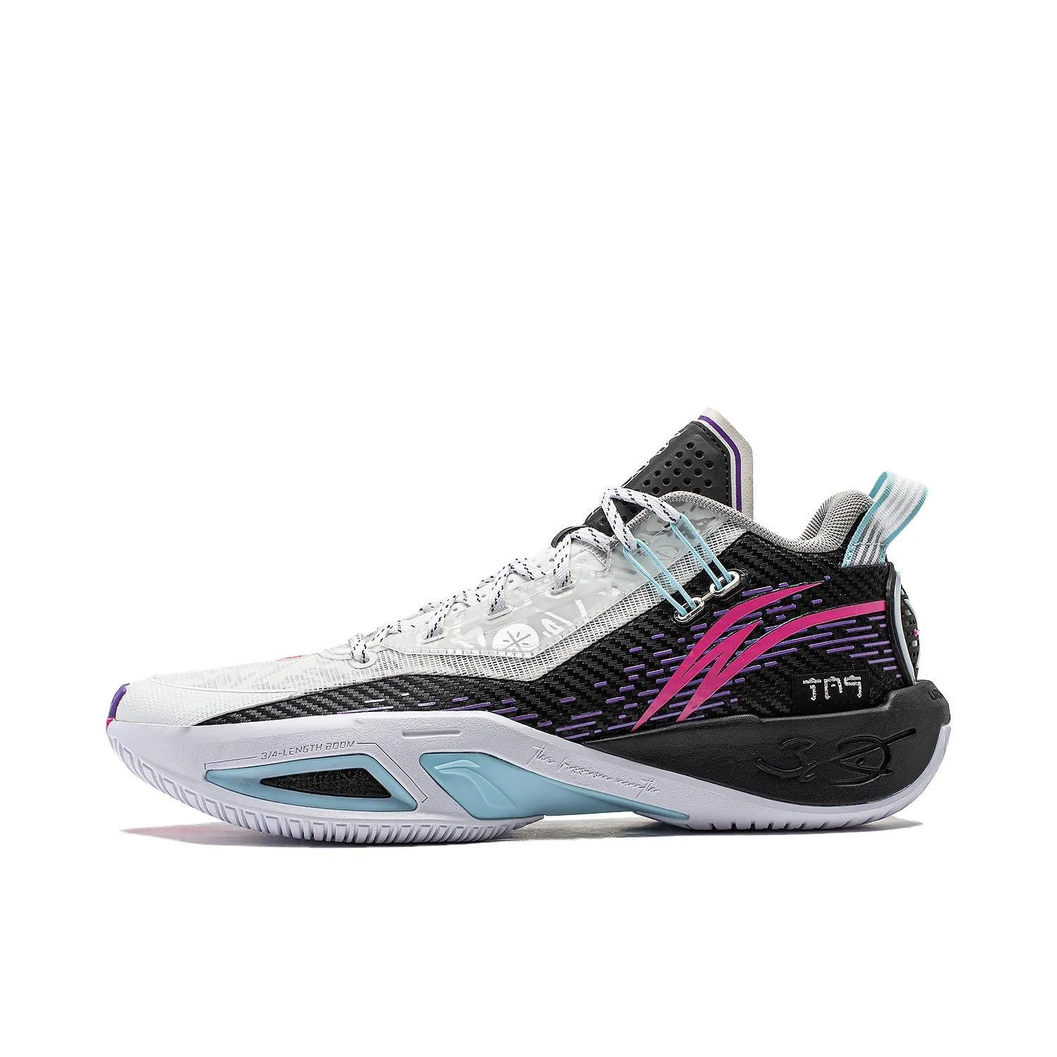 Arch Support System Multi Directional Grip Studs Li-Ning Wade Fission 9 - Black/White