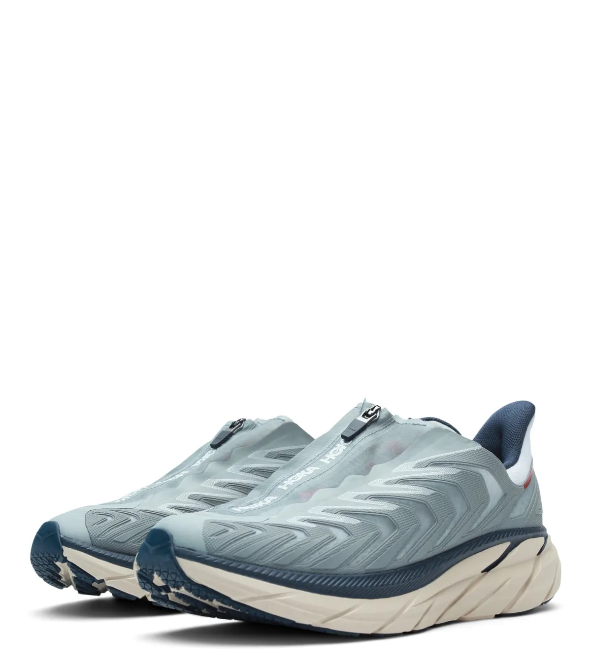 Sweat Resistant Stretchable Hoka Project Clifton Limestone