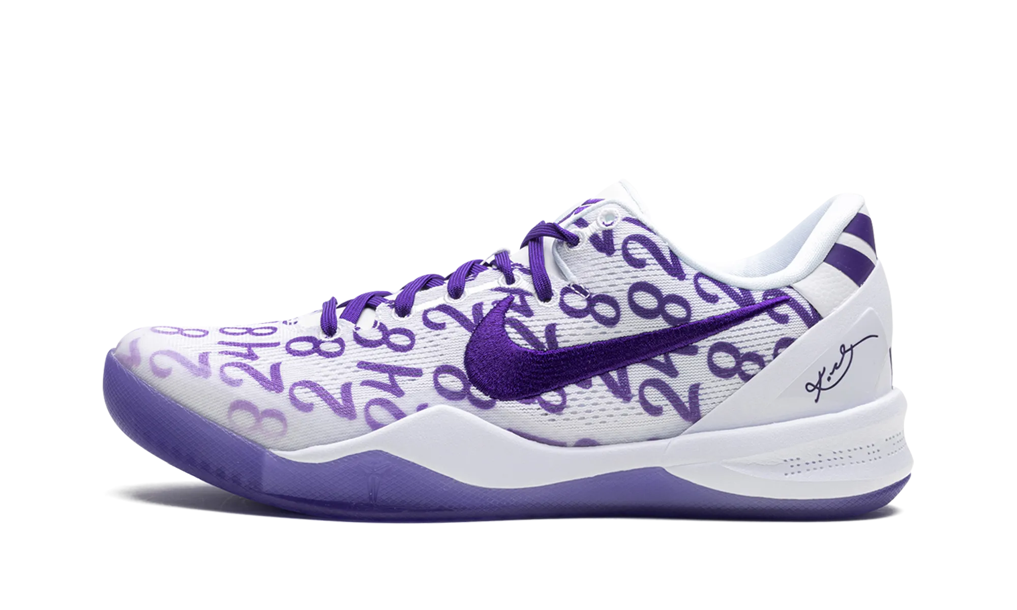 Grip Control Shoes Kobe 8 Protro "Court Purple"