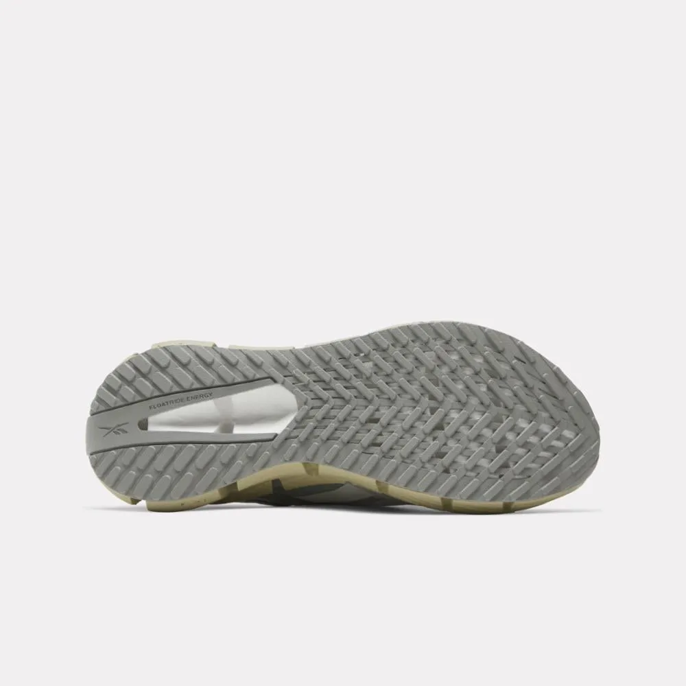 Active Support running on beaches Reebok Footwear Men FloatZig 1 Shoes GREY1/GREY2/CLASSIC BEIGE