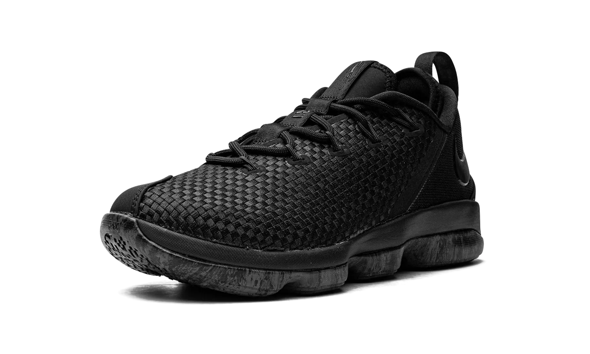 Sneakers Comfortable Soles Ventilation Perforations Lebron 14 Low "Pony Hair - Smoky Blue"