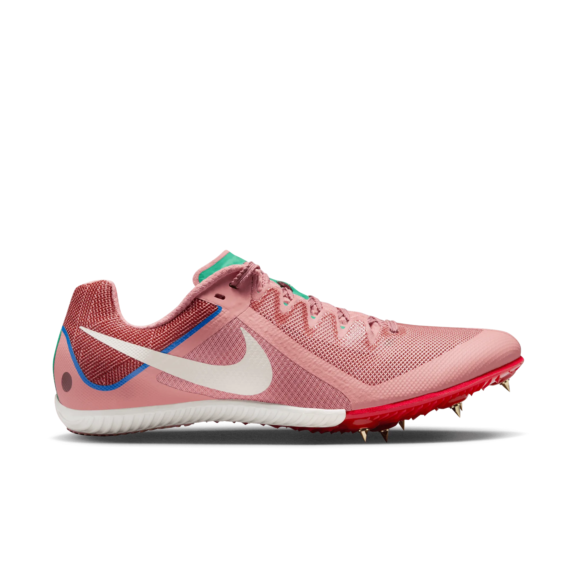 Endurance Design twistable running shoes ZOOM RIVAL MULTI - D - 600 RED STARDUST/PALE IVORY
