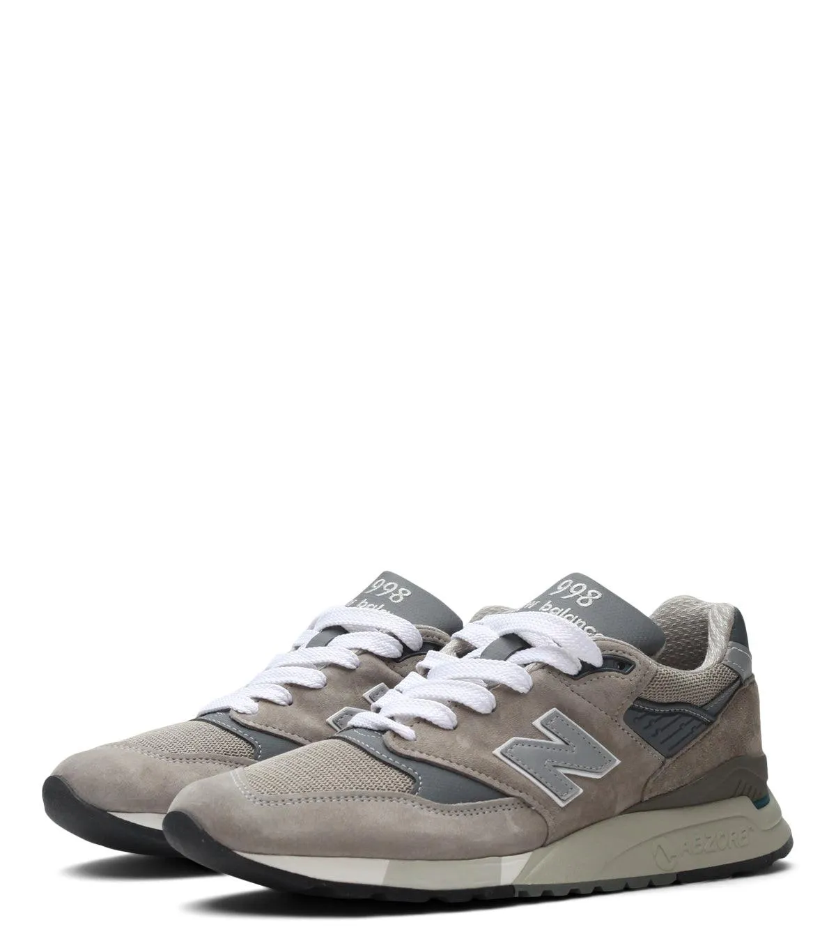 Breathable Relax Step New Balance Made In USA 998 Core Grey