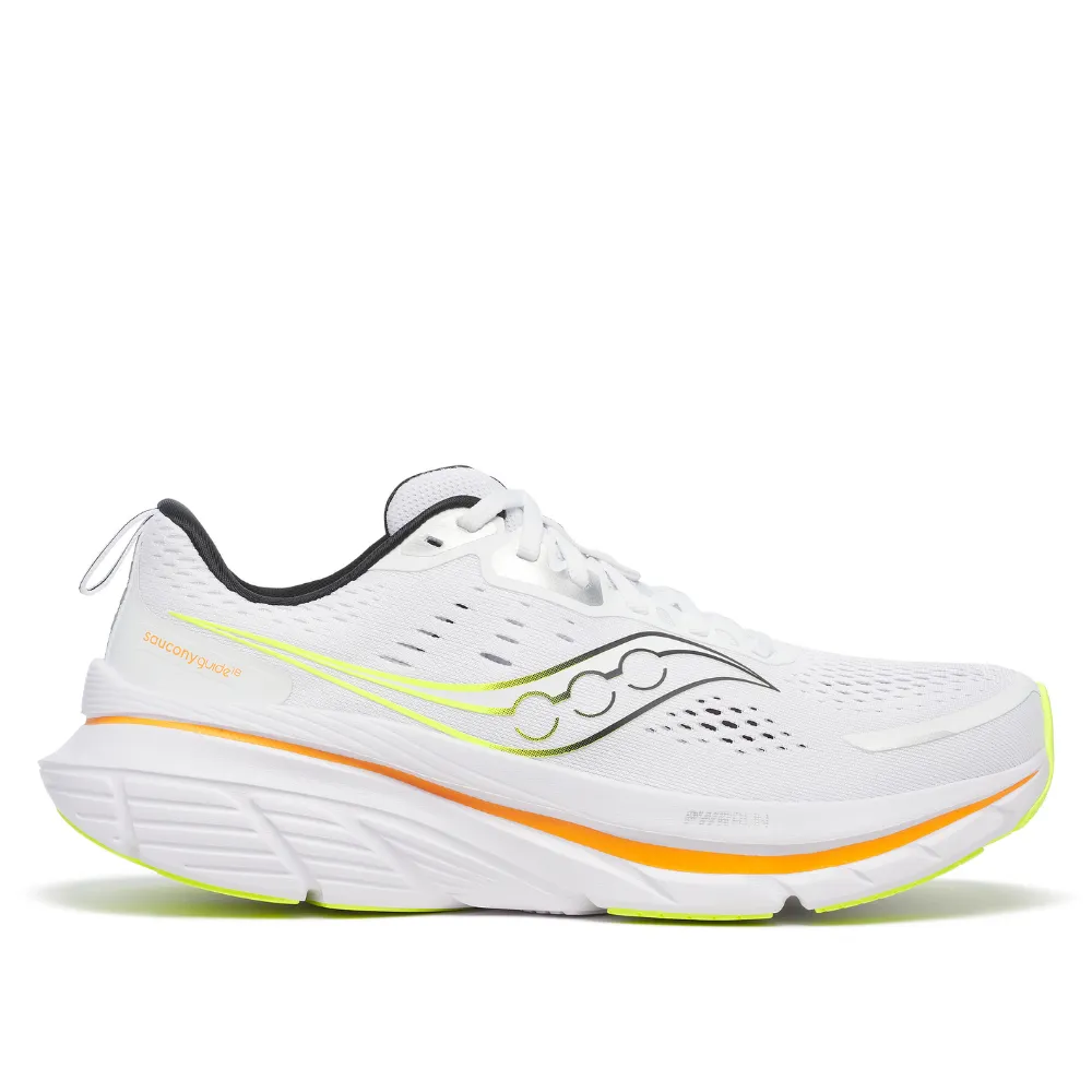 Saucony Men's Guide 18 Running Shoes Shock absorption Season Ease