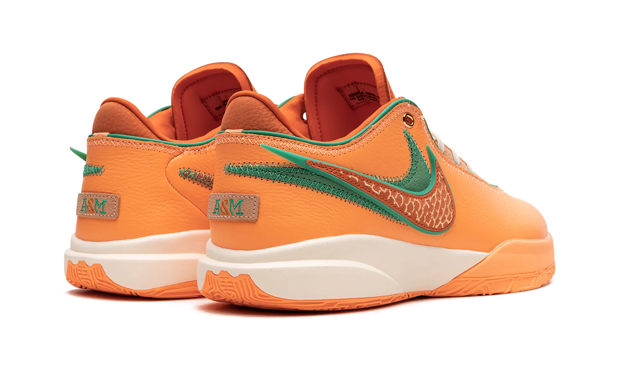 Defender Grip Maximum Flexibility LeBron 20 "FAMU x APB - Safety Orange"