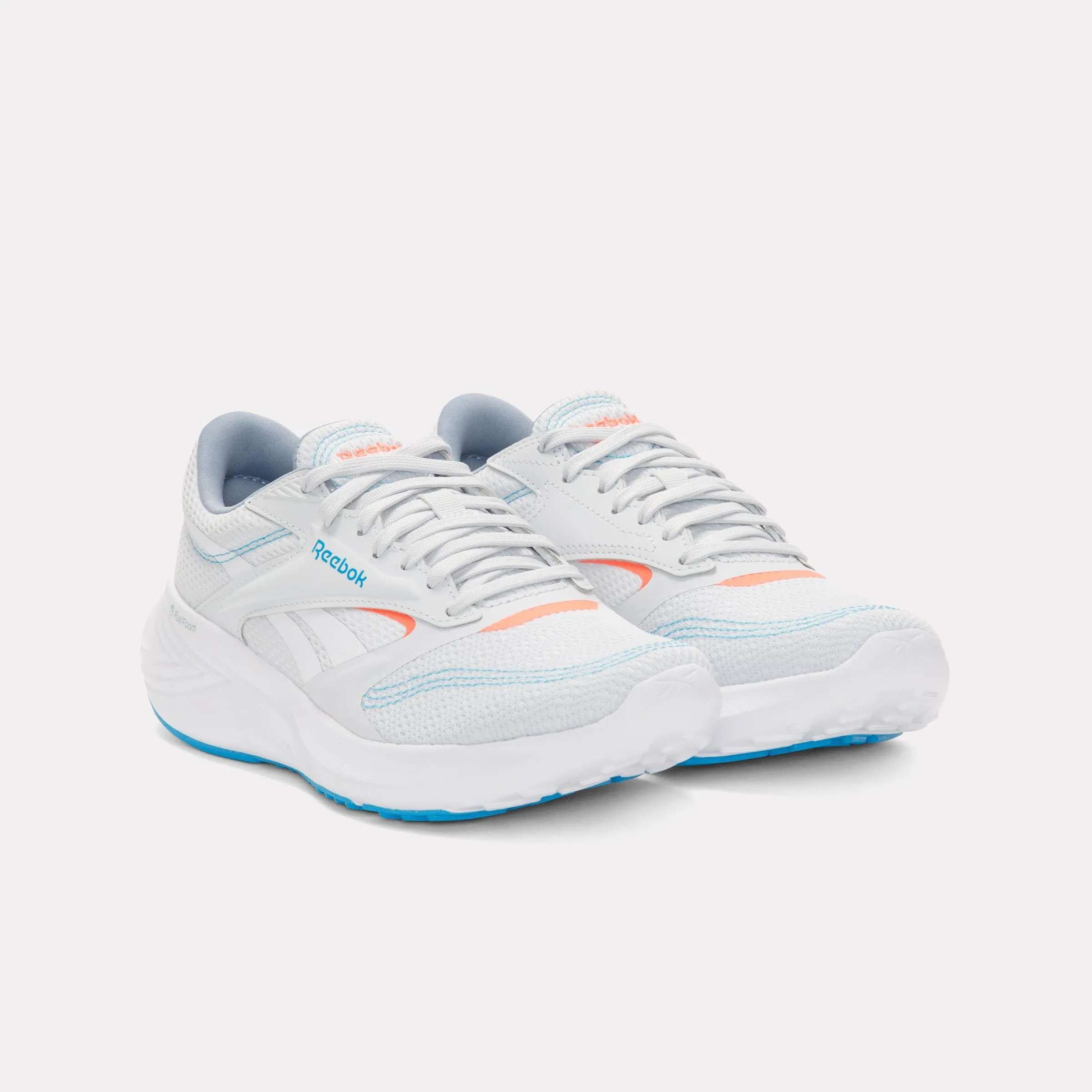outdoor adventurer HighVisibility Reebok Footwear Women Energen Tech 2 Running Shoes MOON/FLASH ORANGE/FUTURE CYAN