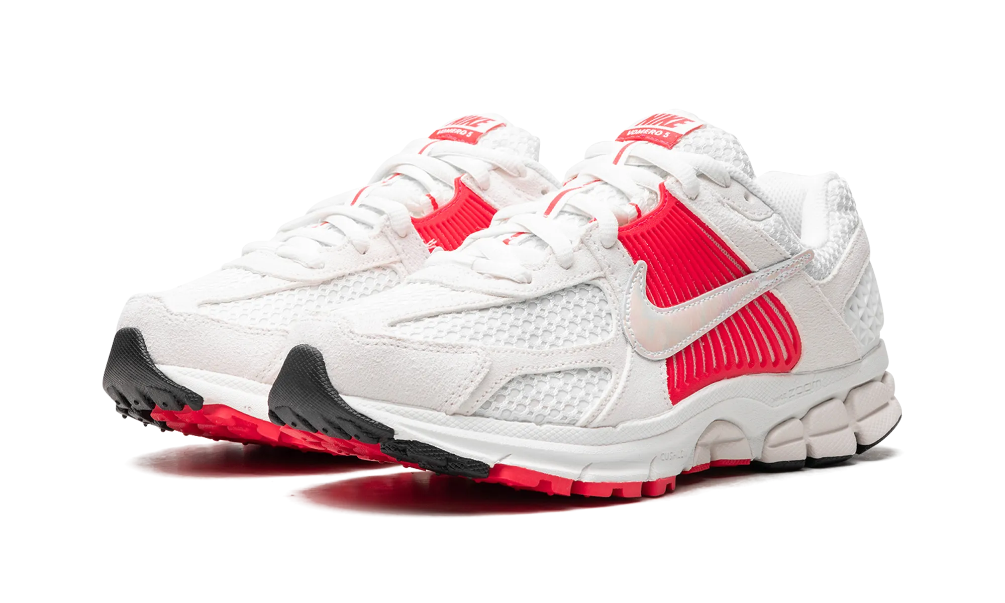 solid - color shoes Air Zoom Vomero 5 WMNS "Siren Red"