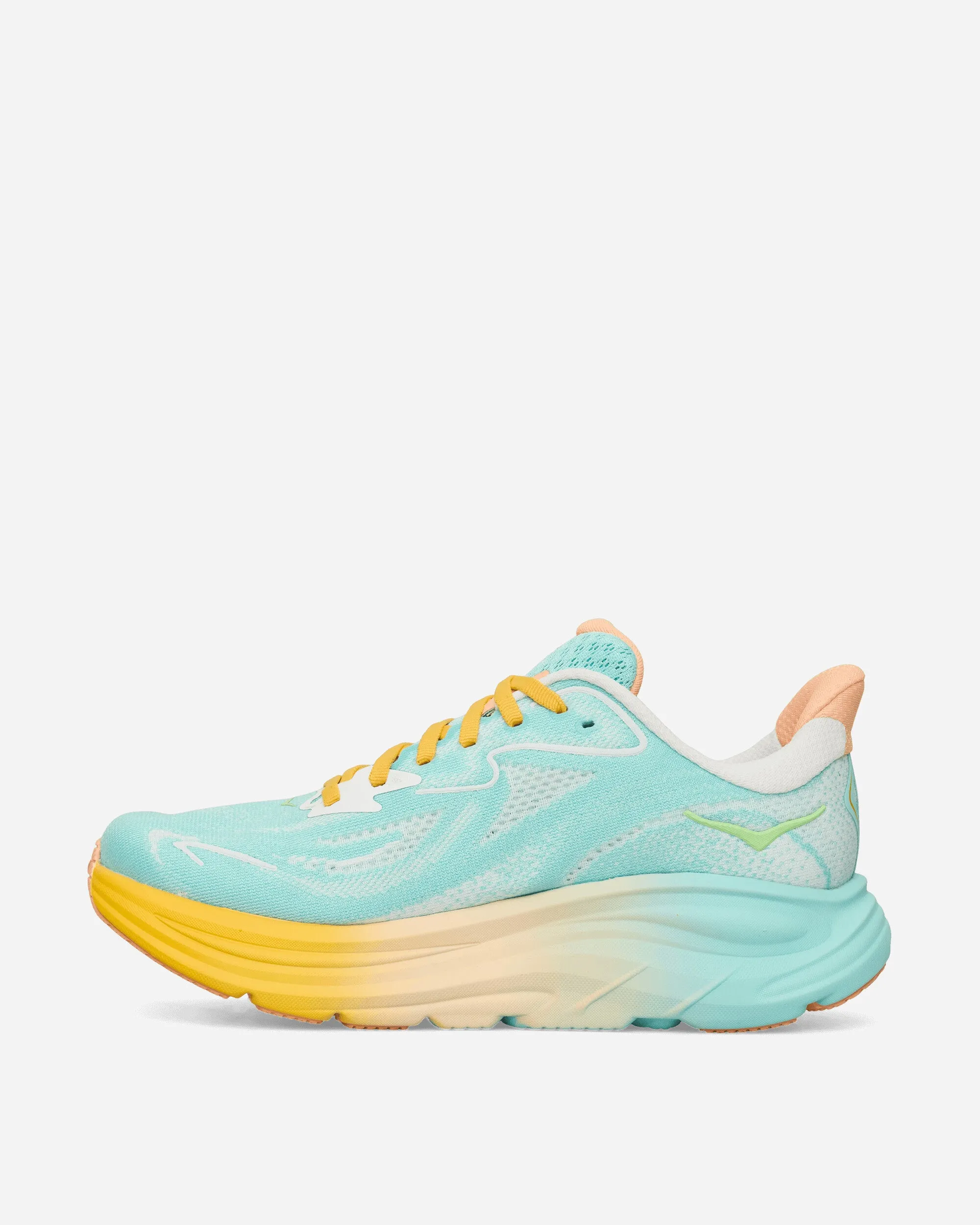 Women's Clifton 10 Sneakers Blue Spark / White MoistureWickingFabric