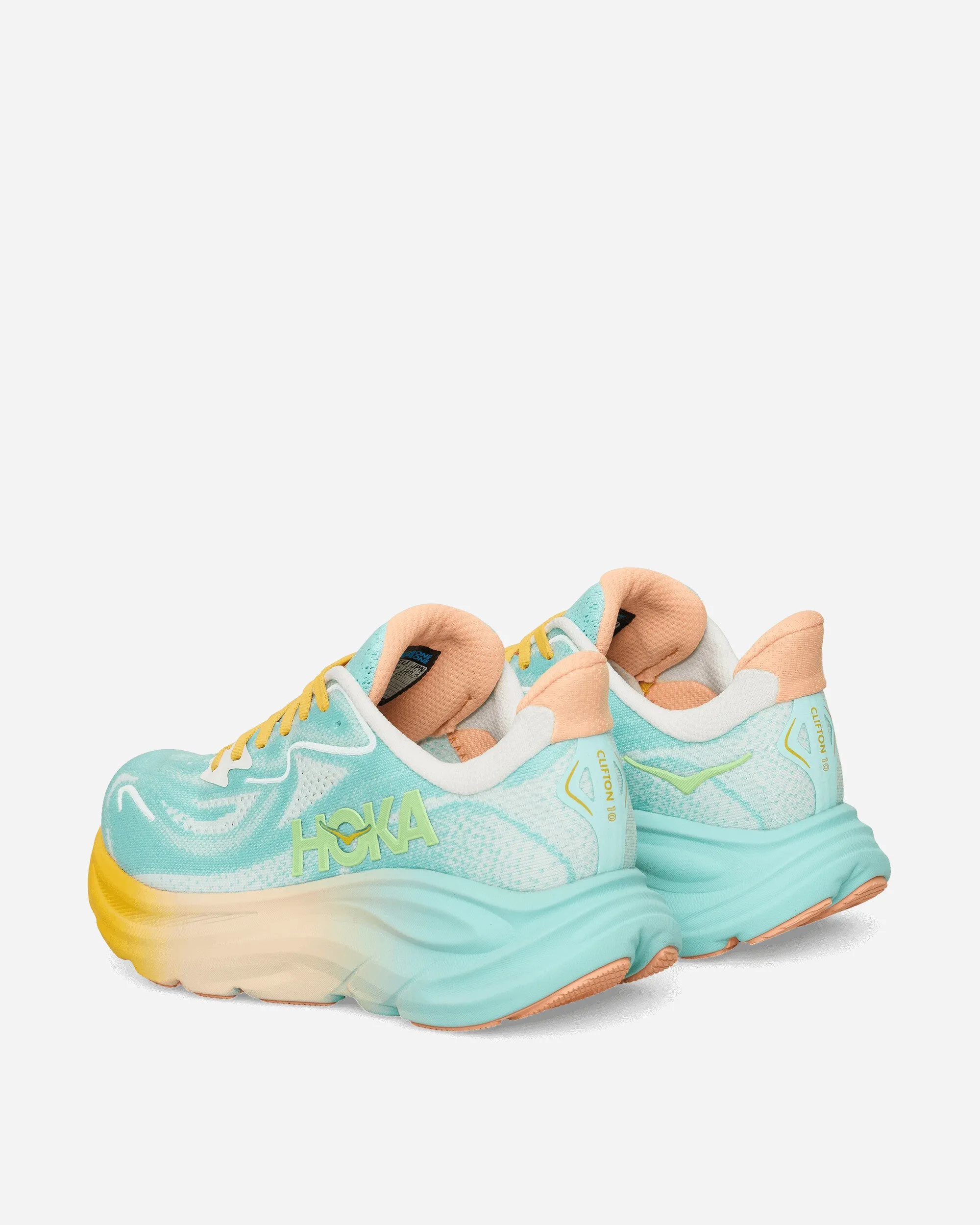 Natural Cushion Cross Training Optimized Women's Clifton 10 Sneakers Blue Spark / White