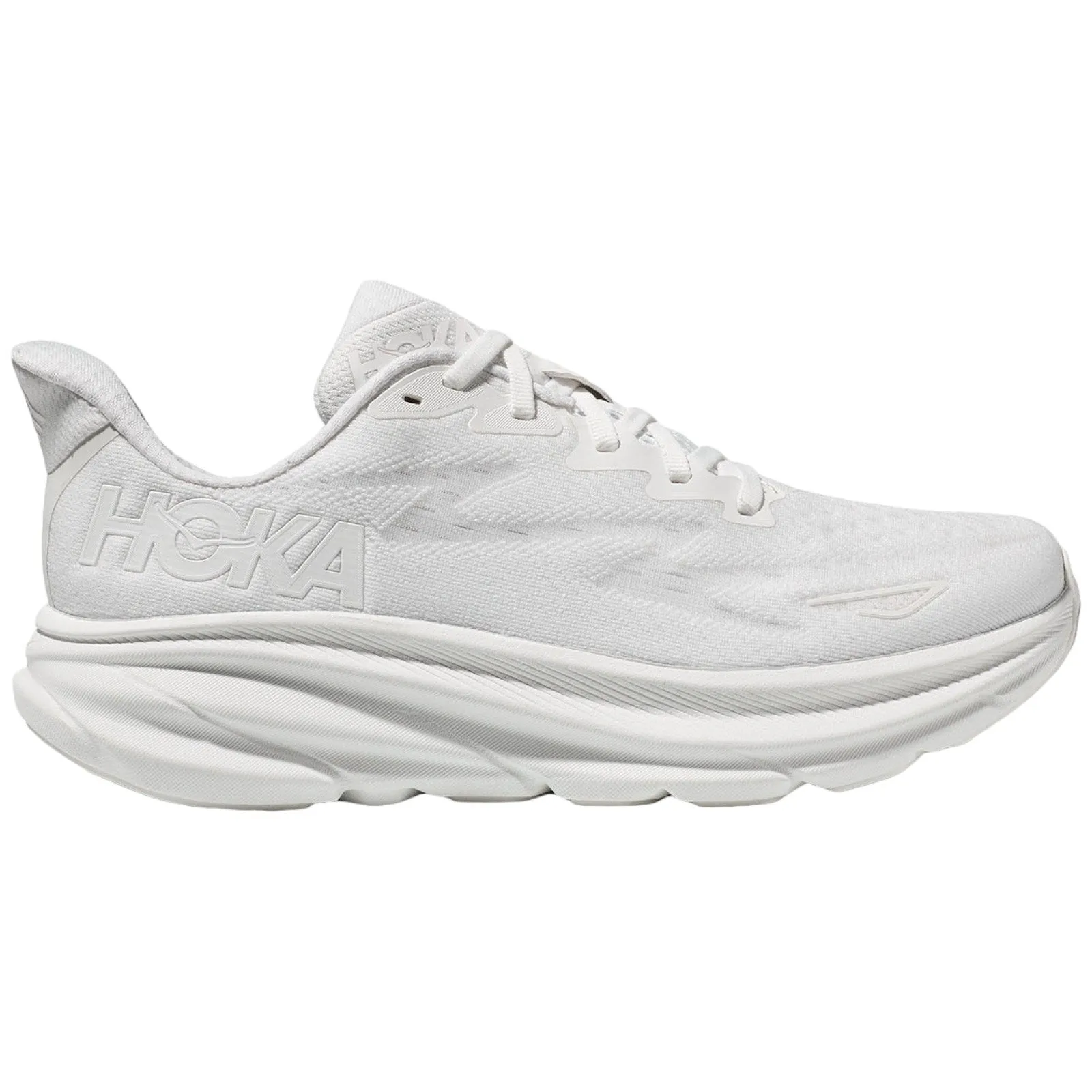 Hoka Clifton 9 Womens Road Running Shoe Heat Dissipating Design Non Compression Upper