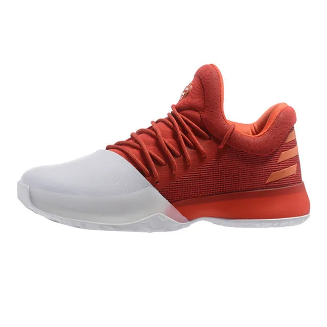Rain Guard Old School Adidas Harden Vol. 1 Men Basketball Shoes, Red, Shock-absorbing