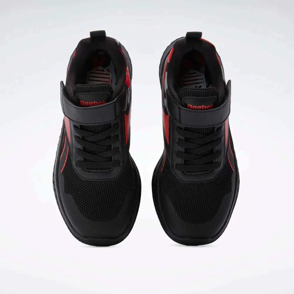 weekend running shoe time frame Reebok Footwear Kids Rush Runner 5 Shoes - Preschool BLACK/ENERGYRED/GREY3