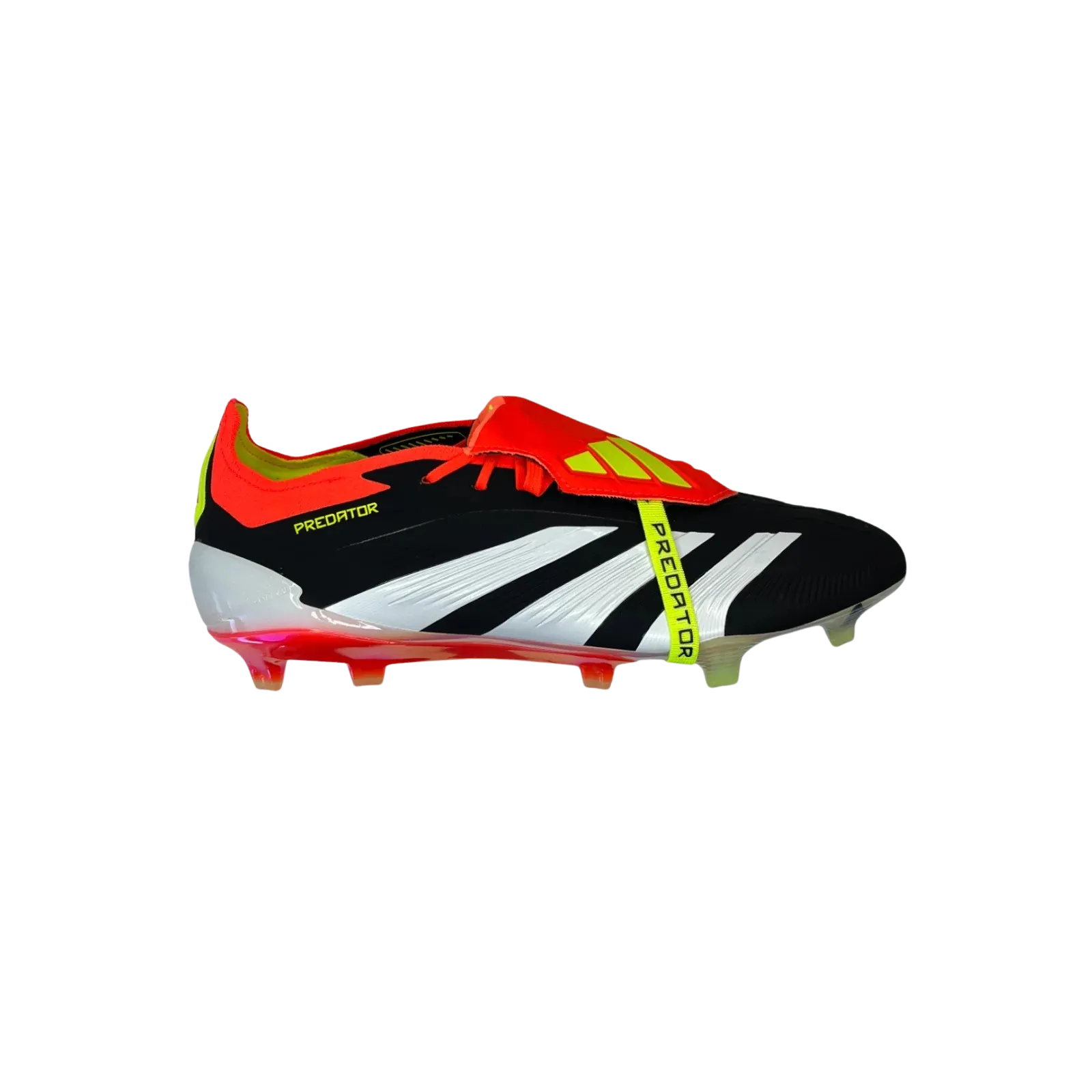 Adidas Predator Fold-over Tongue FG Solar Energy Moisture-wicking Insole Grip