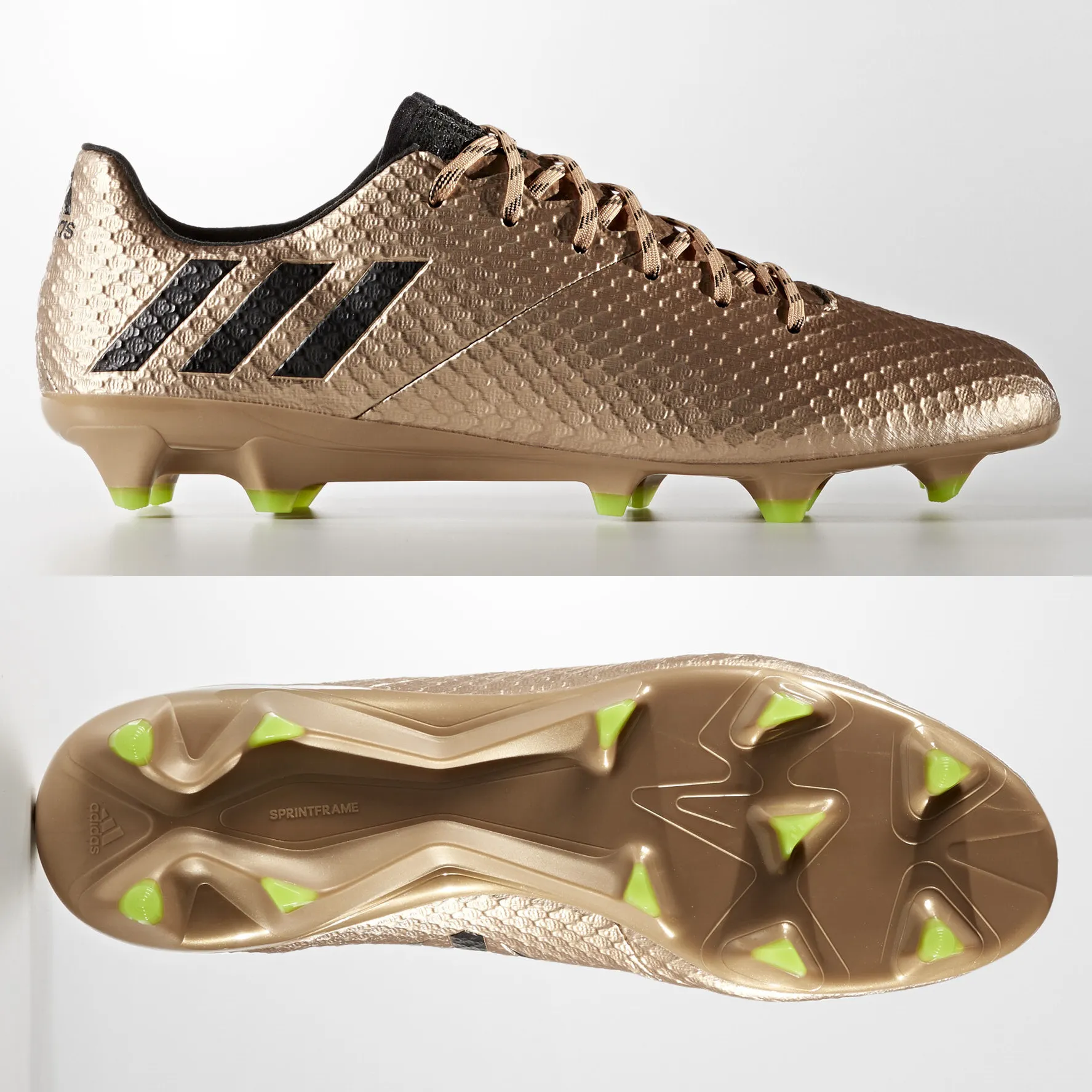 Body Agility Zone Fit adidas Messi 16.1 FG Mens - Copper Metallic