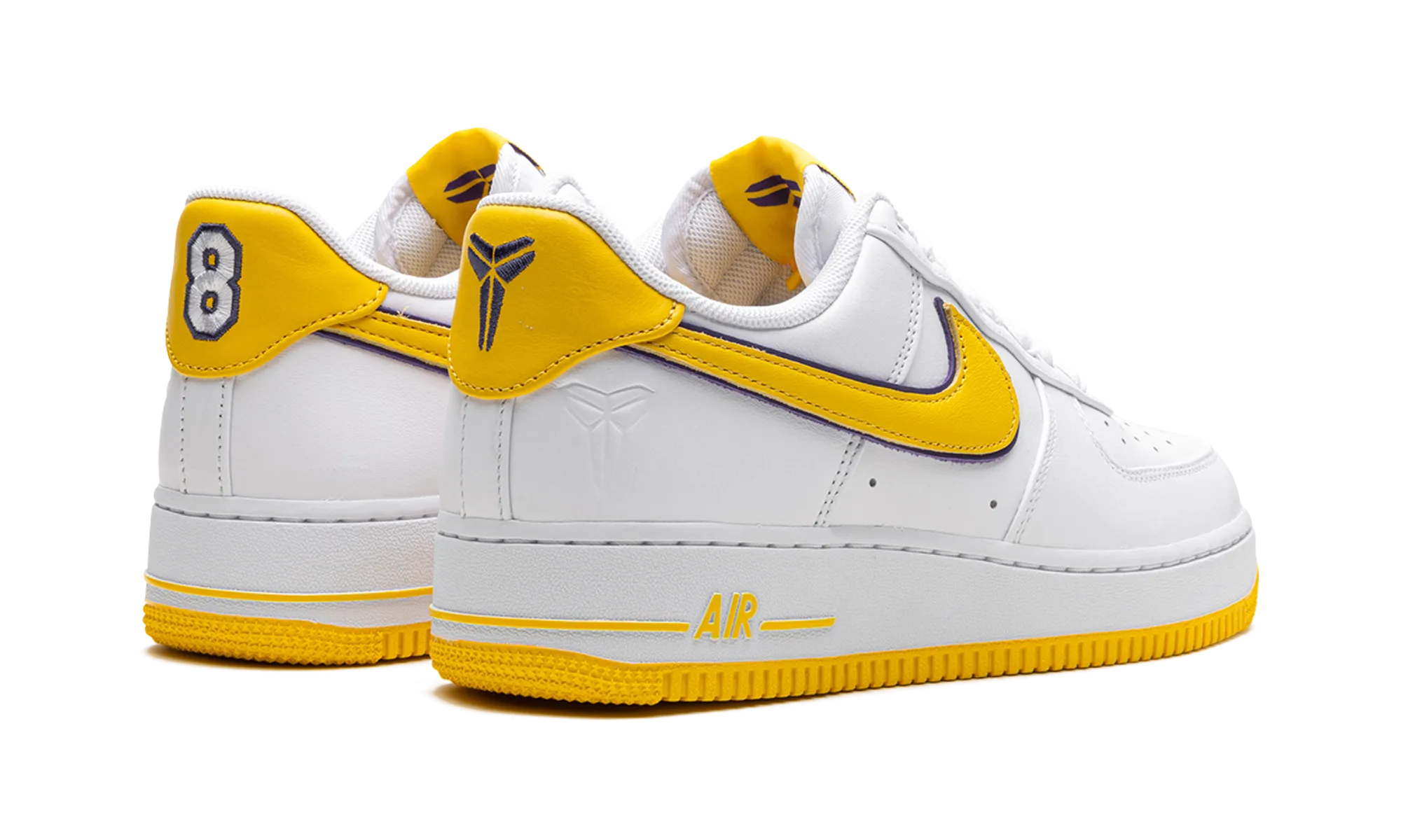 Air Force 1 Low Retro QS KB "Kobe Bryant" Airflow Ventilation Channels All Day Wear Comfort