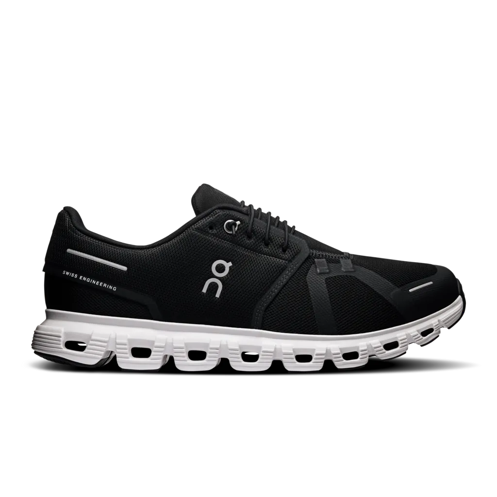 MEN'S CLOUD 6 - D - BLACK/WHITE Flexible Lining
