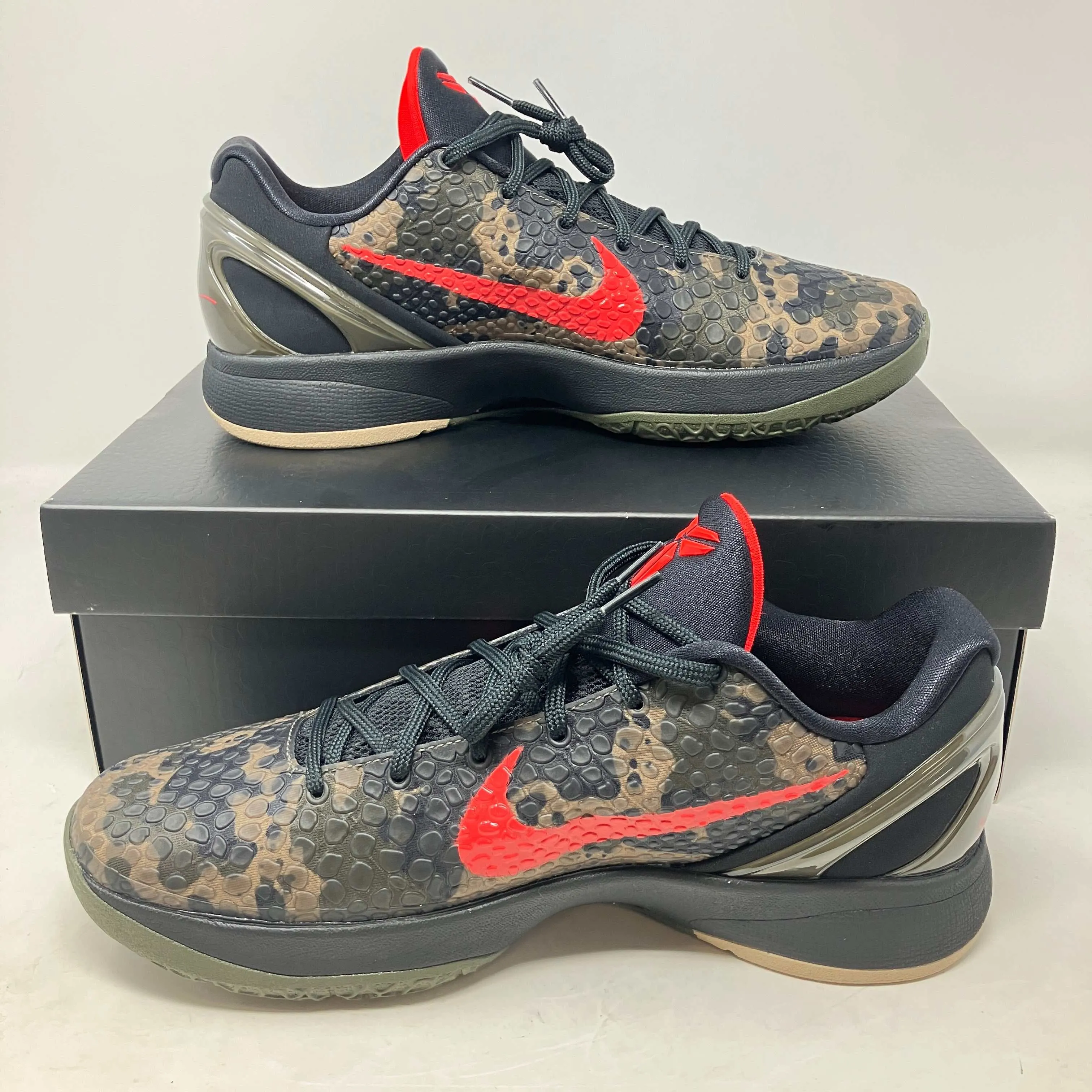 Nike Kobe 6 Protro Italian Camo (2024) Multi Directional Grip Technology Kinetic Transition System