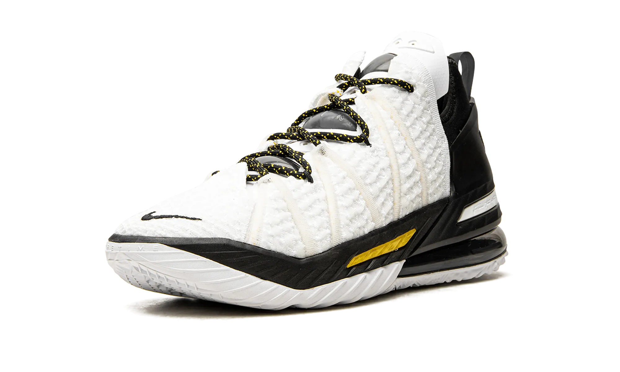 LeBron 18 "Lakers Home" Soft Cushioning High Traction Pattern