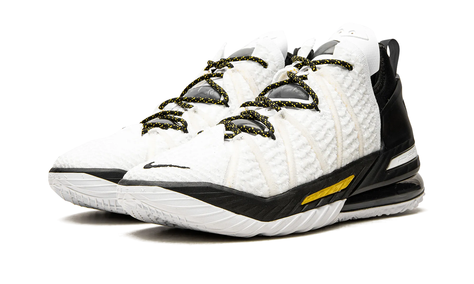 Knit Collar Construction Flexible Arch Support LeBron 18 "Lakers Home"