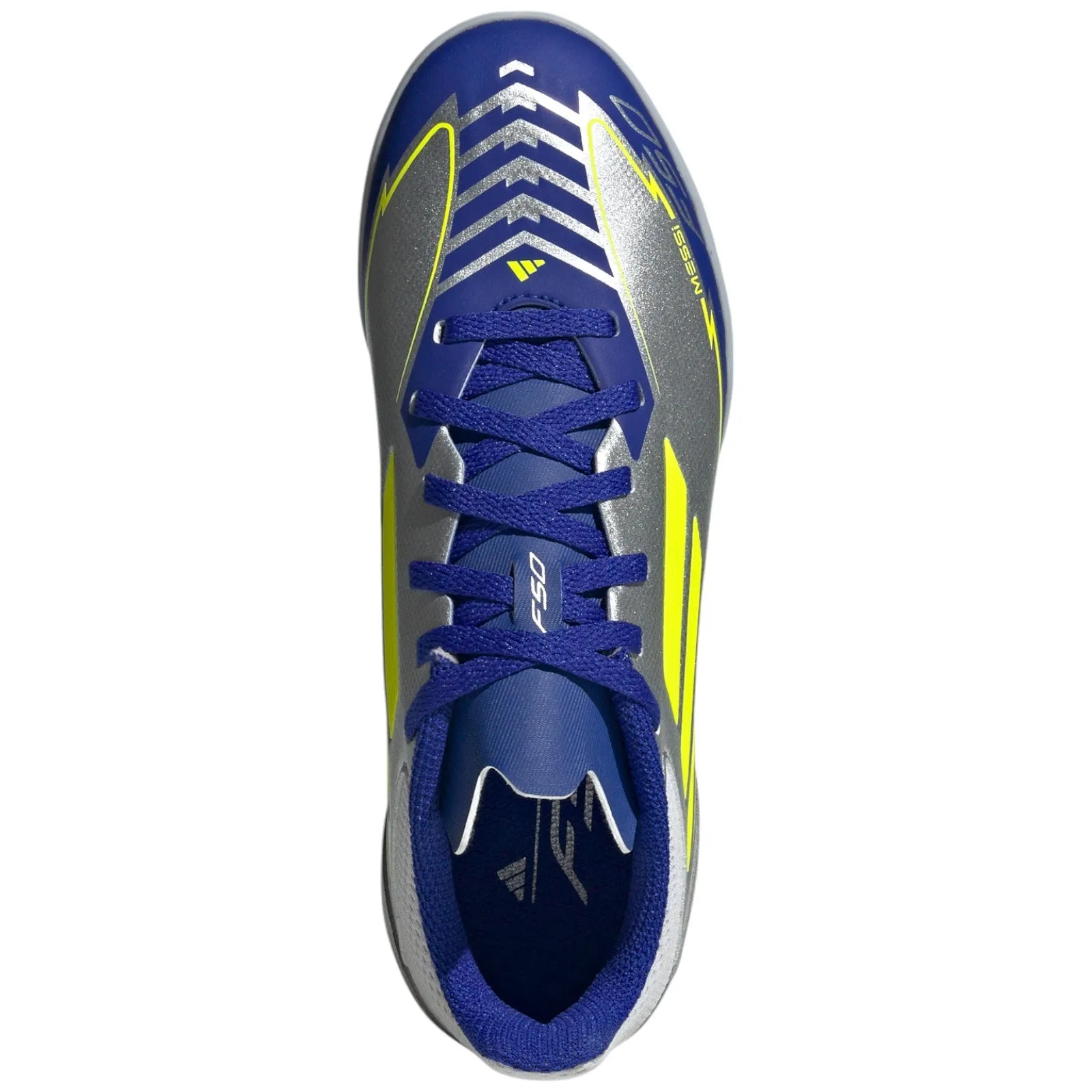 Slide Support Sharp Traction adidas F50 League Messi Kids Turf Football Boots