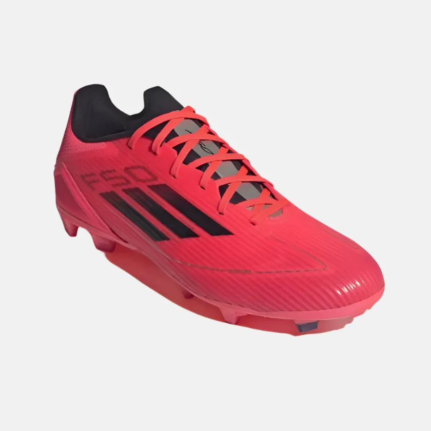 Adidas F50 League Unisex Football Shoes -Turbo/Aurbla/Platinmet Comfort Lining Every Step