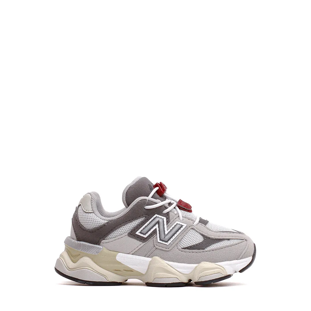New Balance Kids 9060 Raincloud (TD) IV9060GY Heel Comfort Smooth Ease