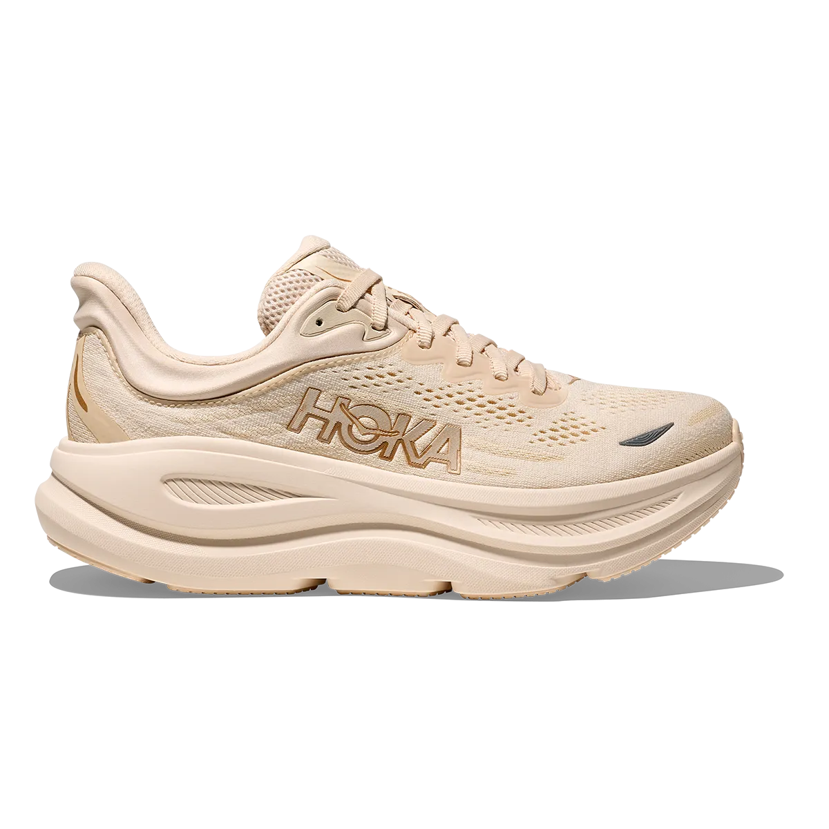 Hoka Bondi 9 Vanilla - Birch Shock Resistance
