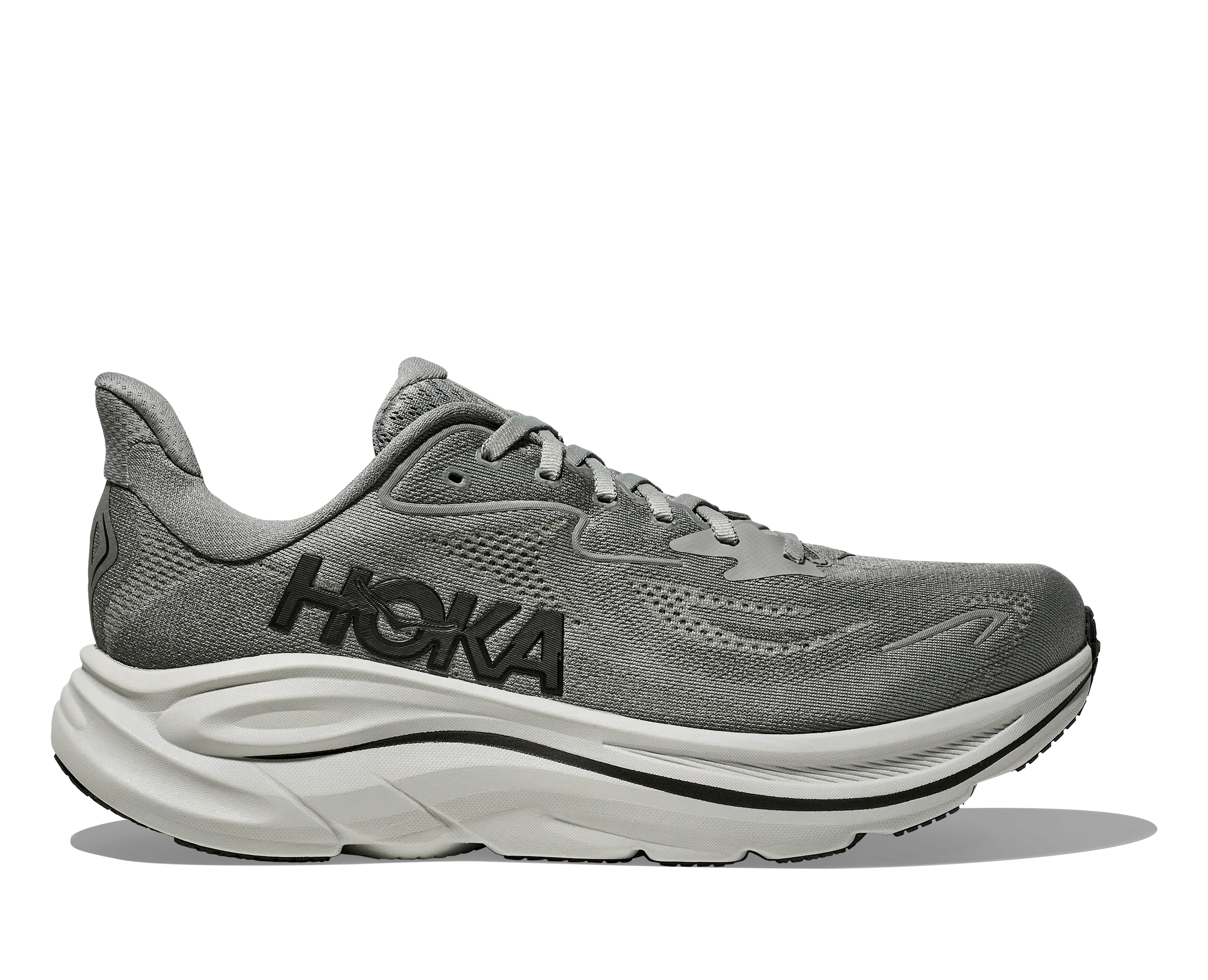 MEN'S CLIFTON 10 - D - GALACTIC GREY/ASTEROID Breathable Collar Padding