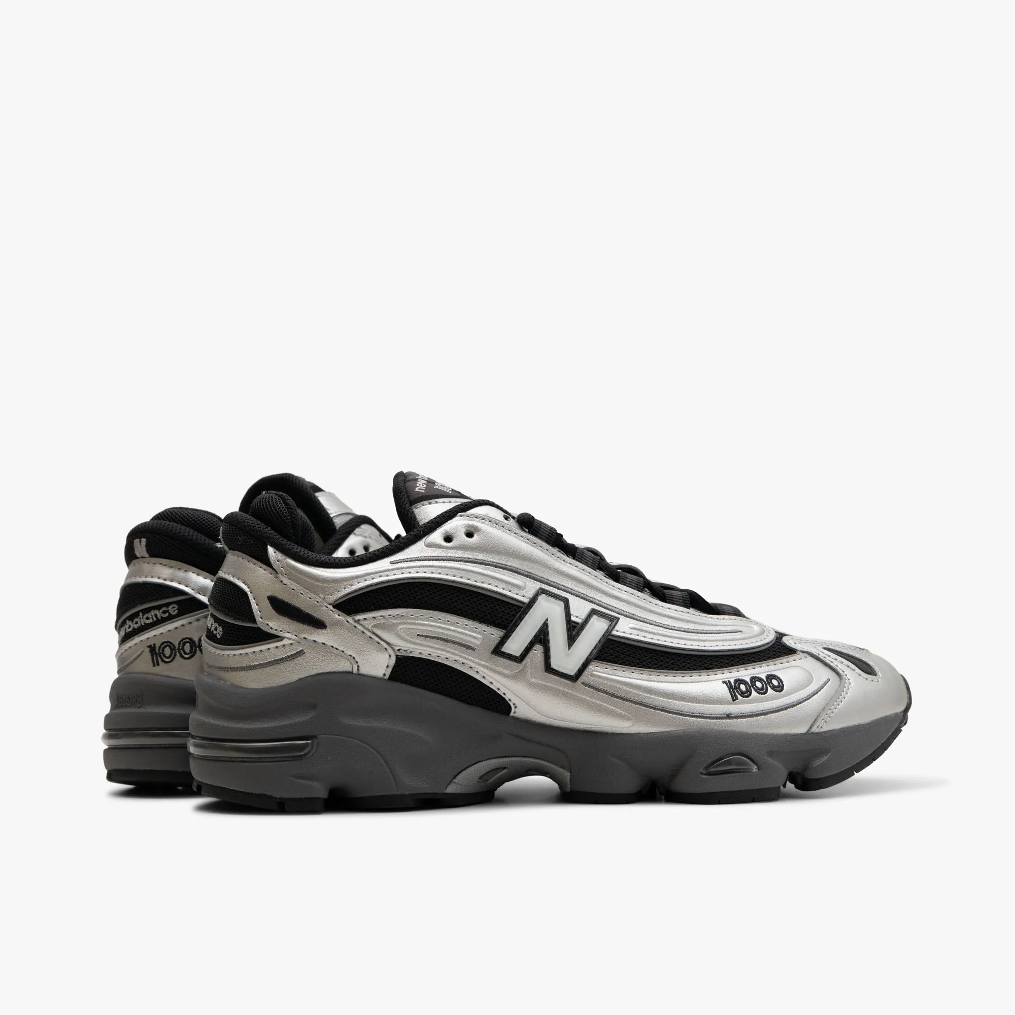 Secure stability Breathable Linings New Balance M1000 Silver Metallic / Green