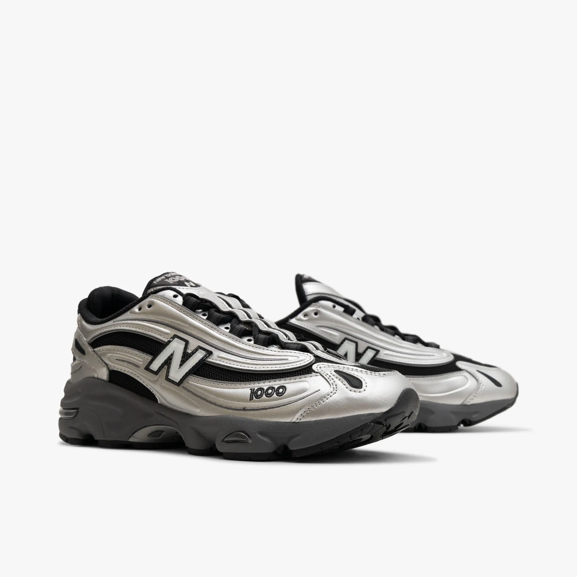 New Balance M1000 Silver Metallic / Green Clean Texture Responsive Use