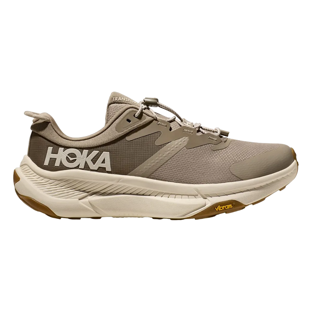 Hoka Transport - Dune - Eggnog Durable Outsoles Anti Slip Laces