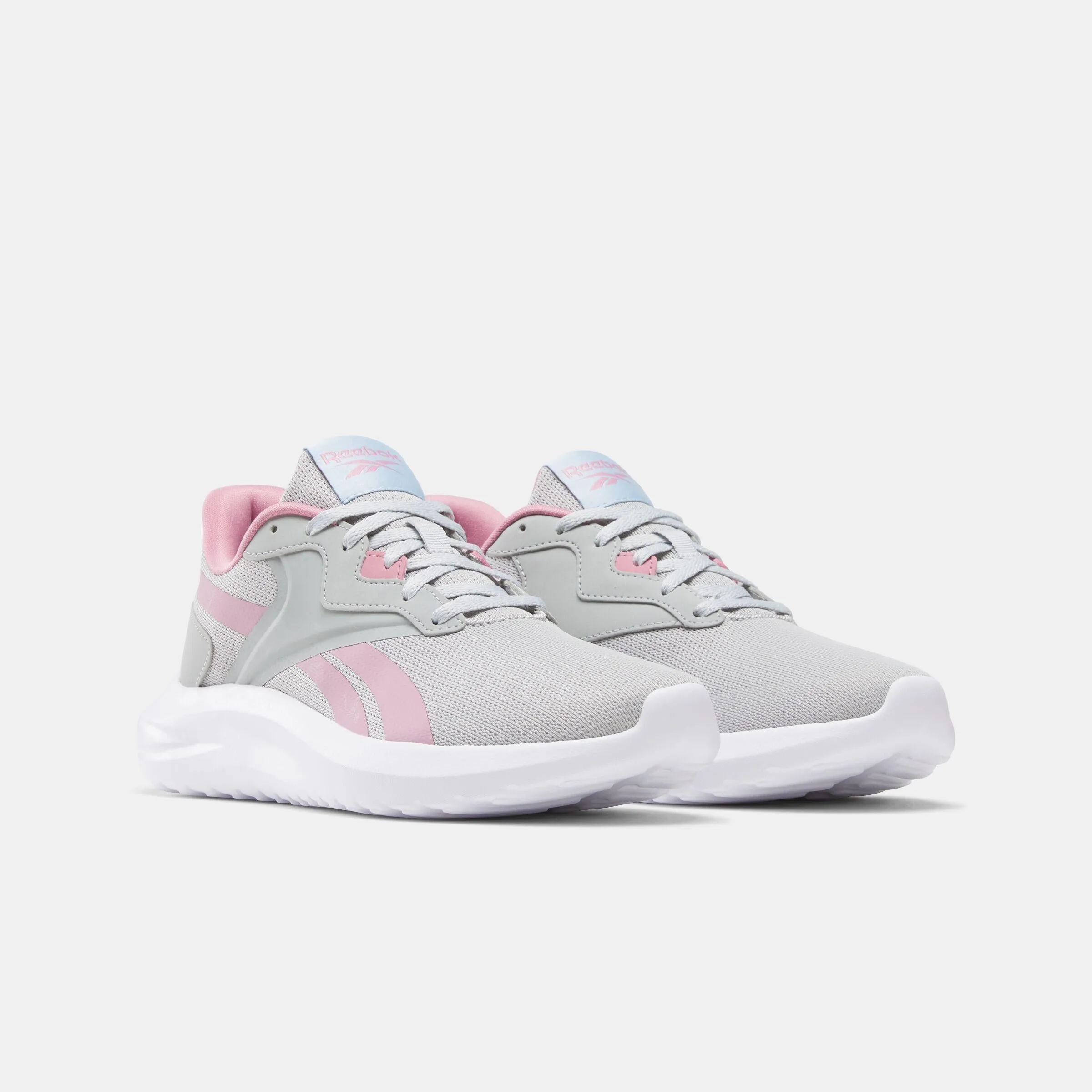 smooth - stride toe - box roomy shoes Reebok Footwear Women Energen Lux Running Shoes DUSTY ROSE/WHITE/Y2K BLUE