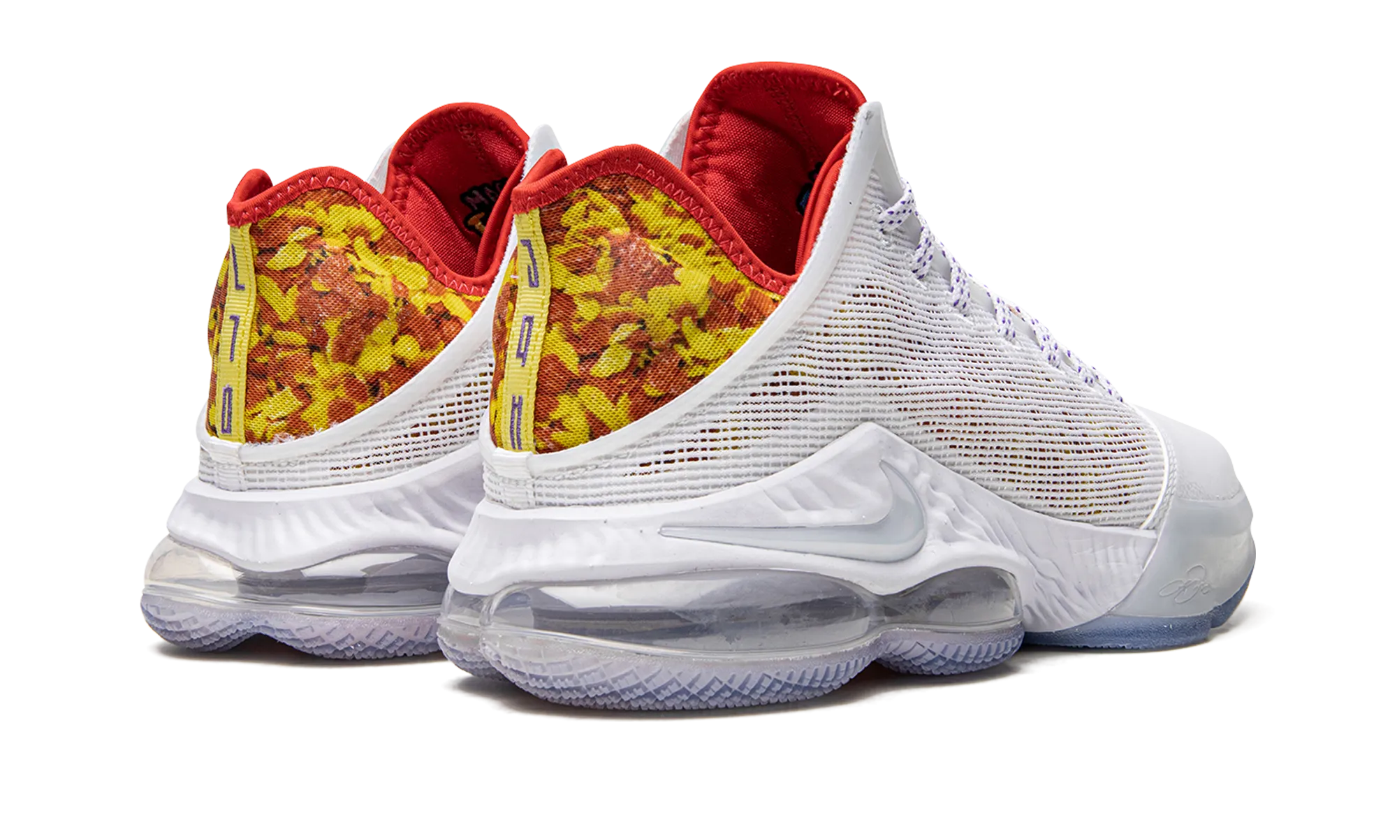 LeBron 19 Low "Magic Fruity Pebbles" Foot Protection Design Anatomical Shape Design