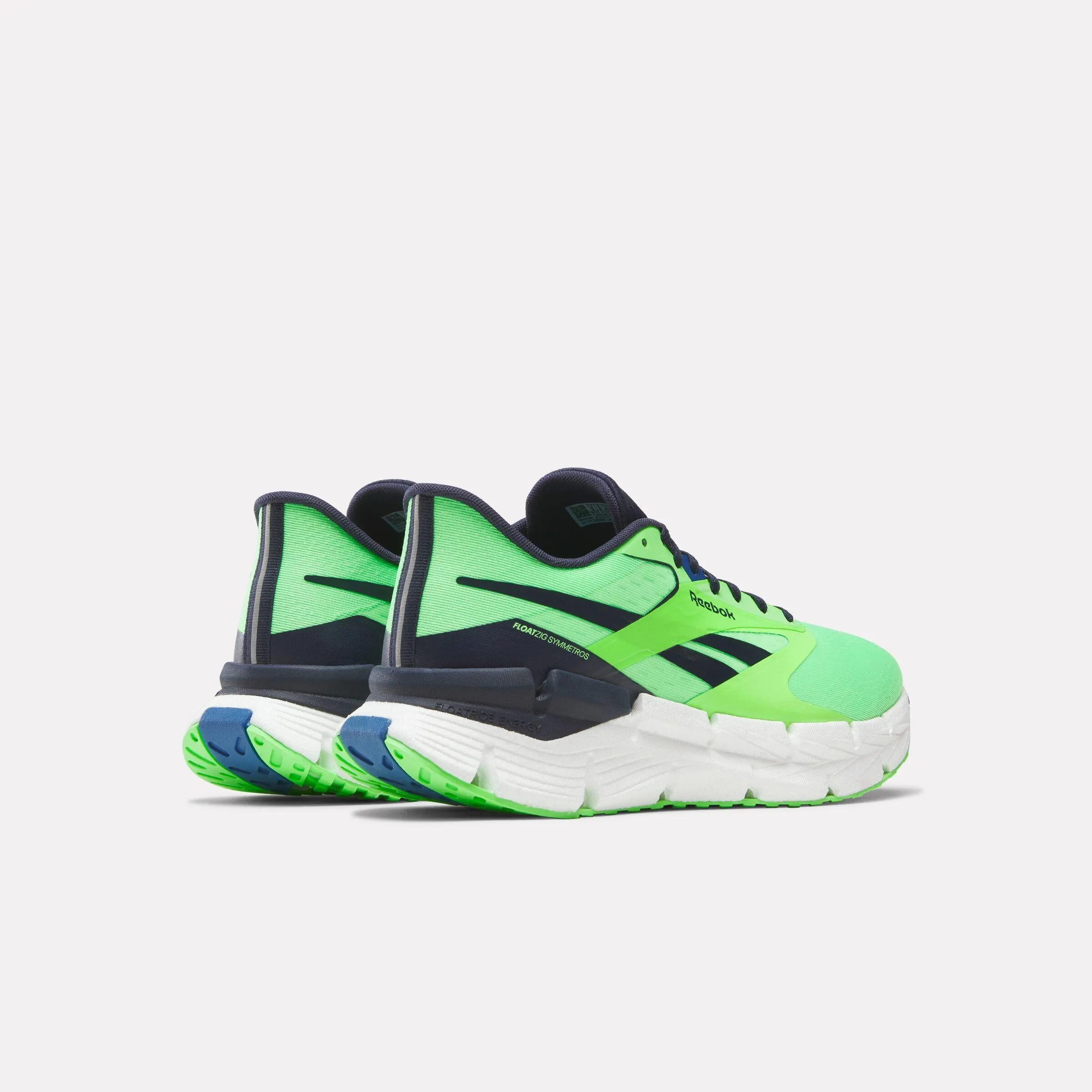 improved circulation High-quality Reebok Footwear Men FloatZig Symmetros Shoes SOLAR LIME/VECTOR NAVY/TWILIGH