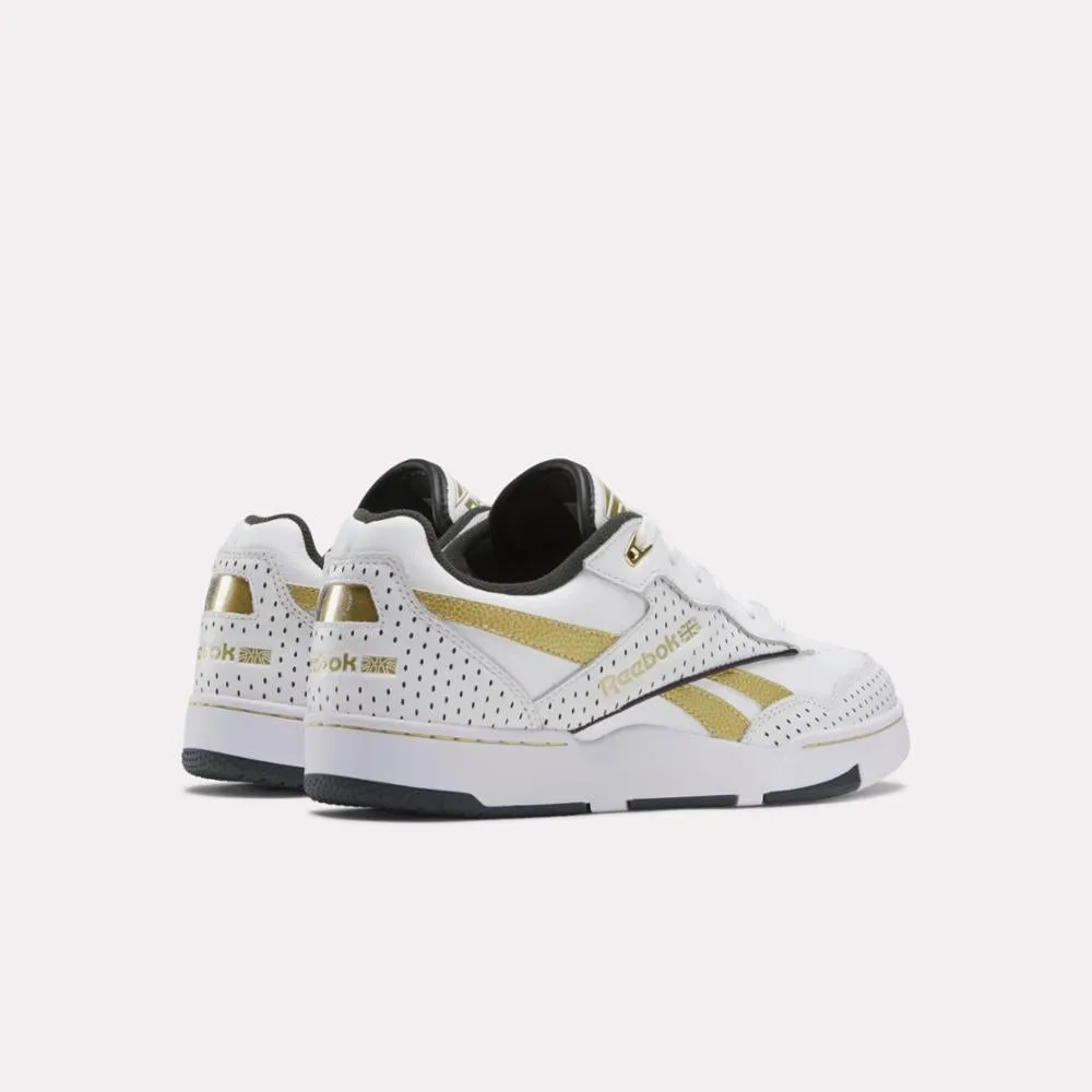 Reebok Footwear Men Victor Solomon BB 4000 II Basketball Shoes WHITE/GOLD/PUREGREY8 Wide fit water proof