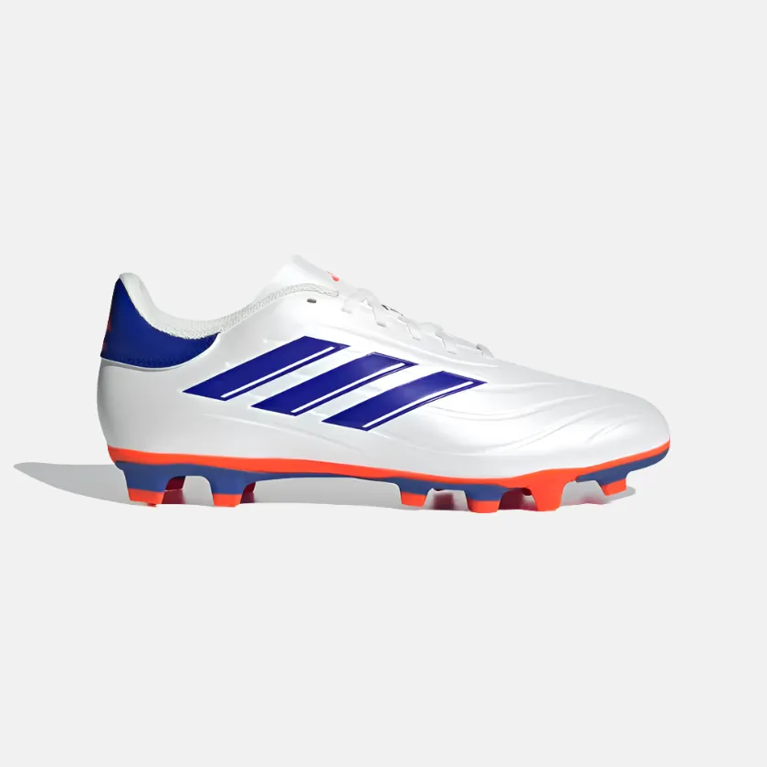 Snow Warm Adidas Copa Pure 2 Club Flexible Ground Football Shoes -Cloud White/Lucid Blue/Solar Red