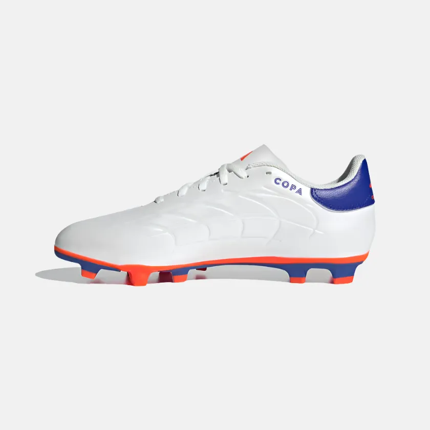 Fairy Step Multi Purpose Adidas Copa Pure 2 Club Flexible Ground Football Shoes -Cloud White/Lucid Blue/Solar Red