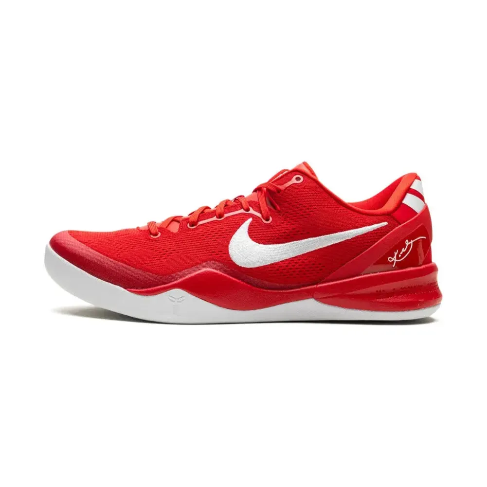 Anatomical Heel Shape Comfortable Lockdown Kobe 8 University Red - Sz 10