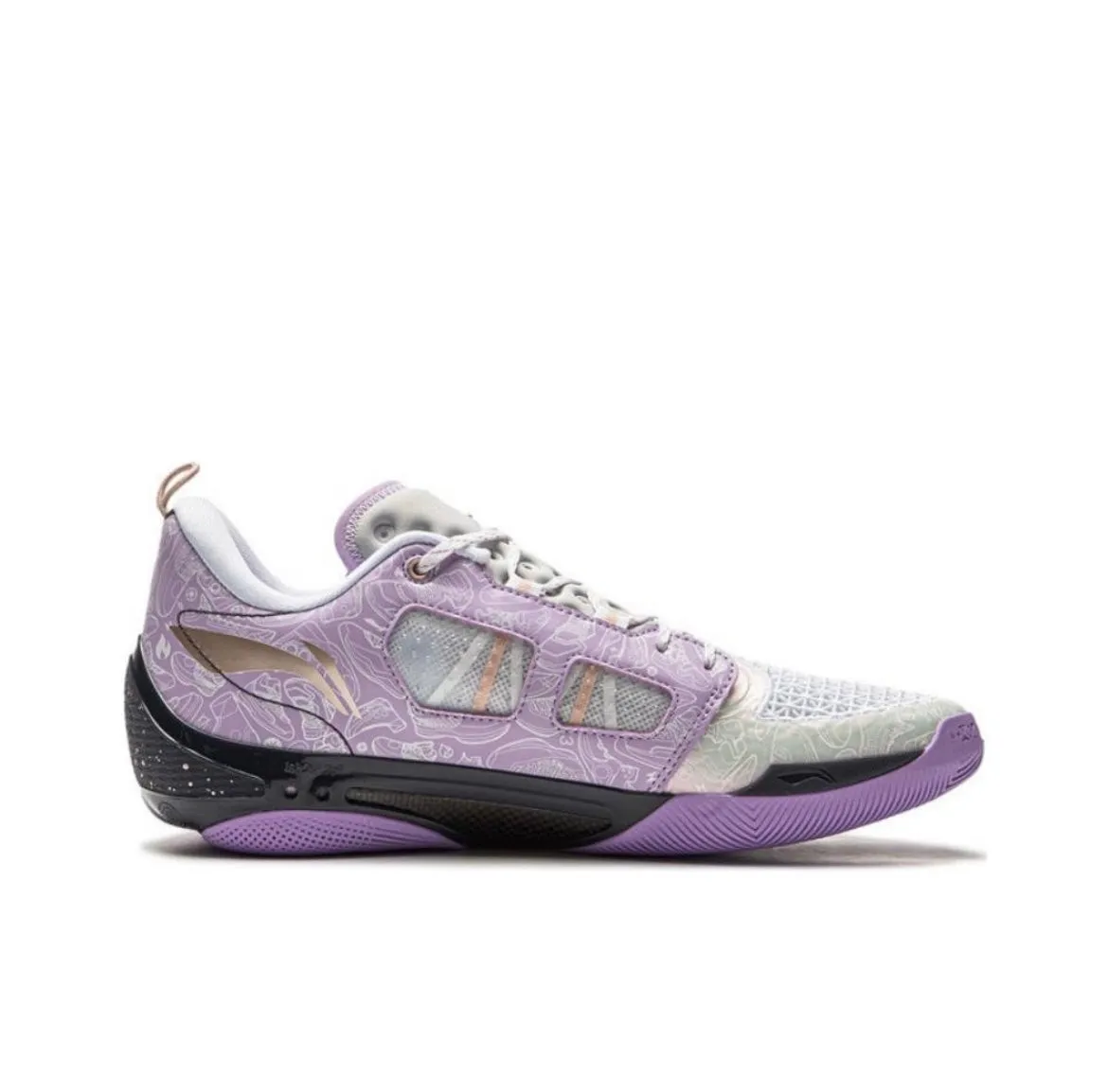 Highquality Impact Resistant Plate Li-Ning Wade 808 4 Ultra - Halloween
