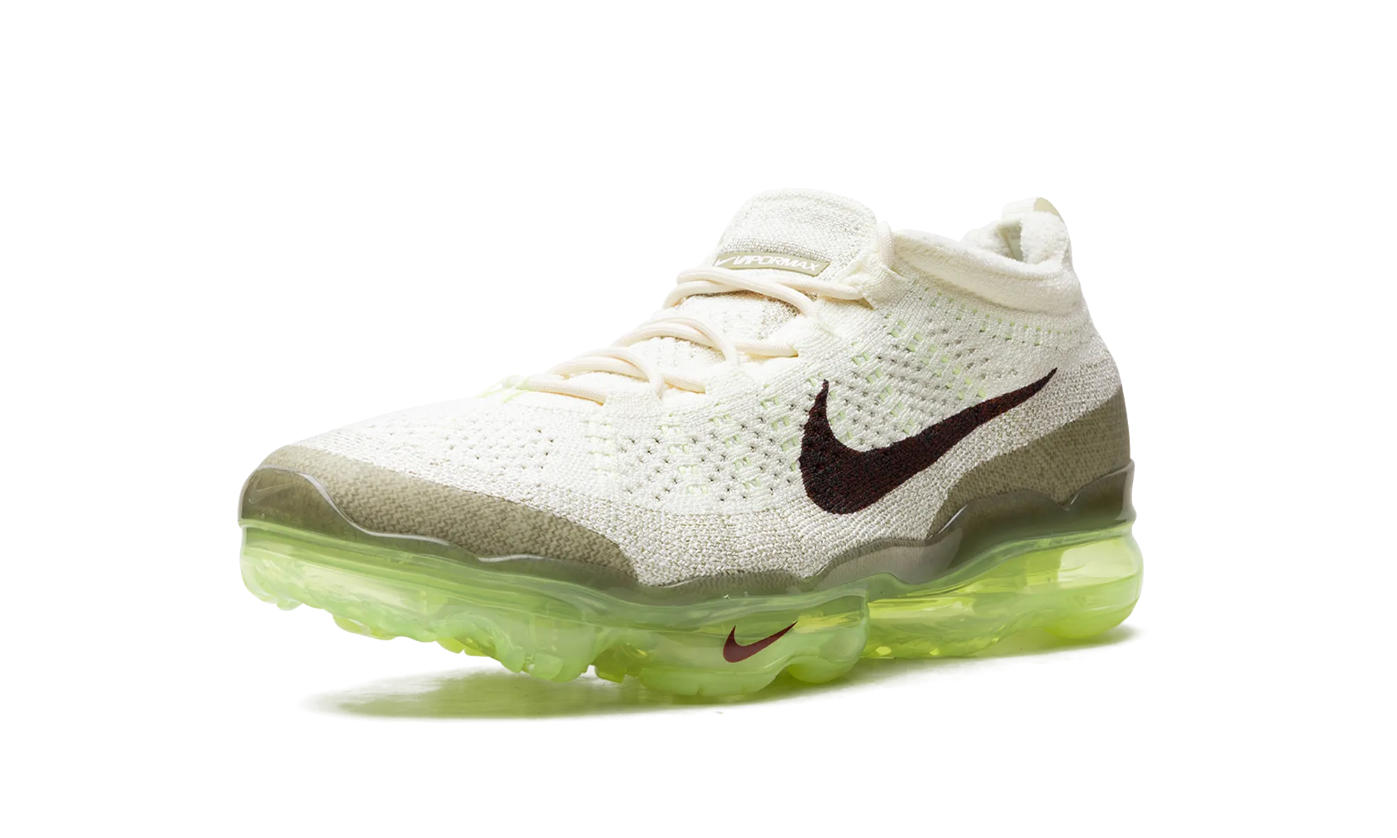 Air Vapormax 2023 FK "Coconut Milk Neutral Olive" running in a canyon area shoes indoor sports lover