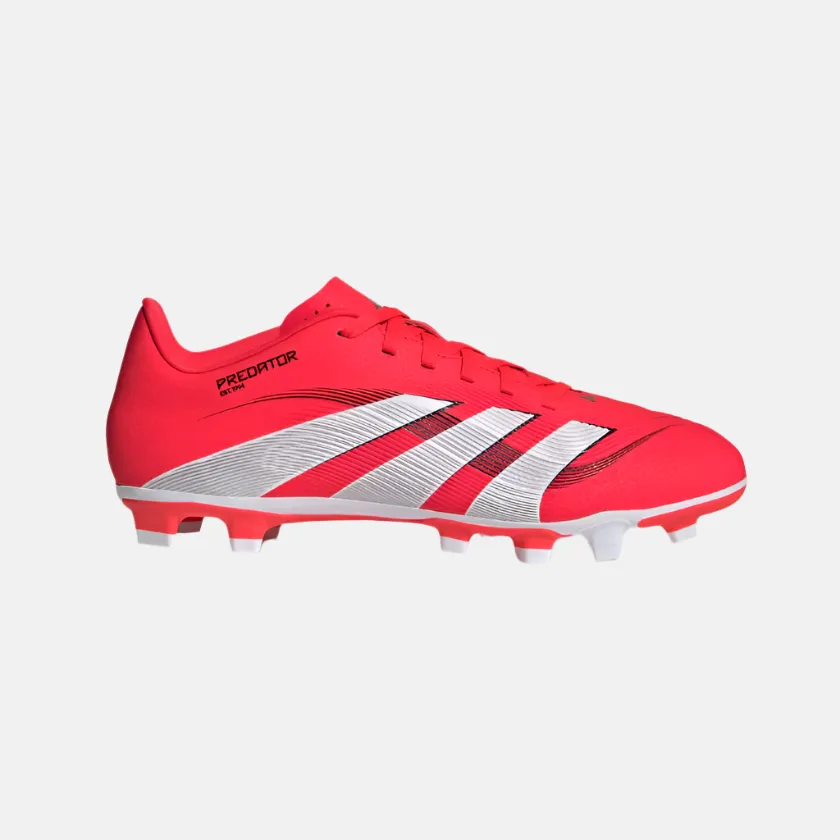 Joy Step Adidas Predator Club Firm Multi-Ground Men's Football Shoes -Lucid Red/Cloud White/Core Black