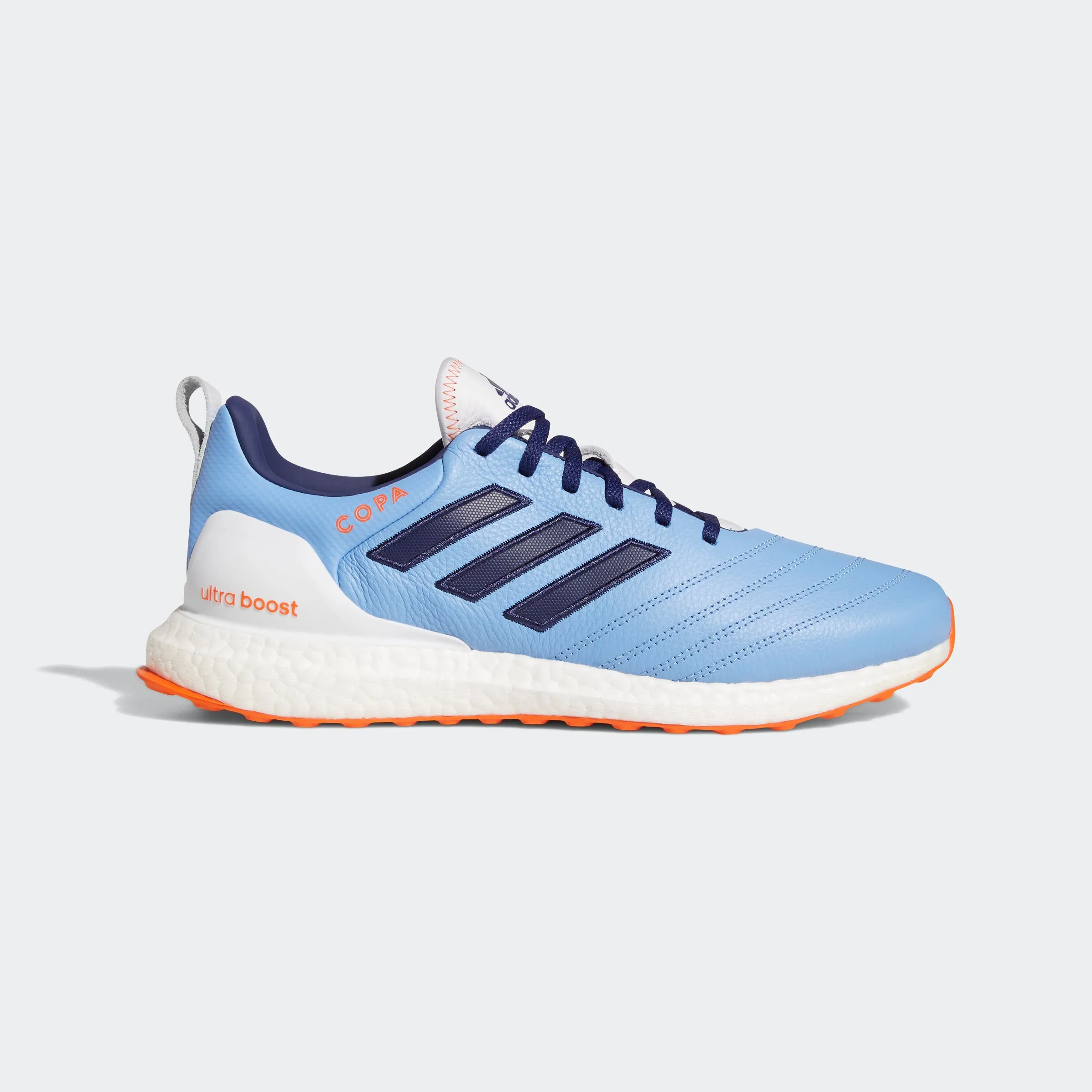 gender - specific - fit adidas Ultraboost x Copa Running Shoes NYCFC | Blue/Orange | Men's