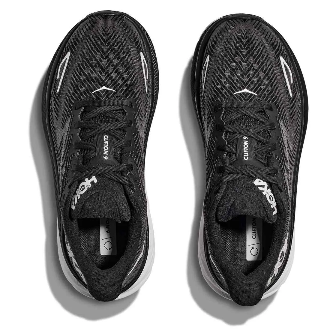 Hoka Clifton 9 Womens Running Shoes Odor Resistant Lining Carbon Fiber Inlay