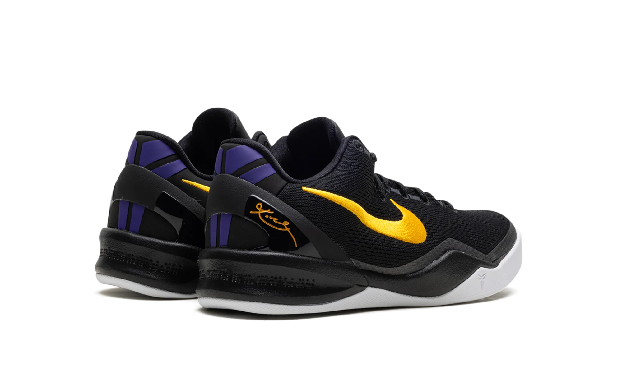 Hoop Support Hexagonal Grip Texture Kobe 8 Protro GS "Lakers Away"