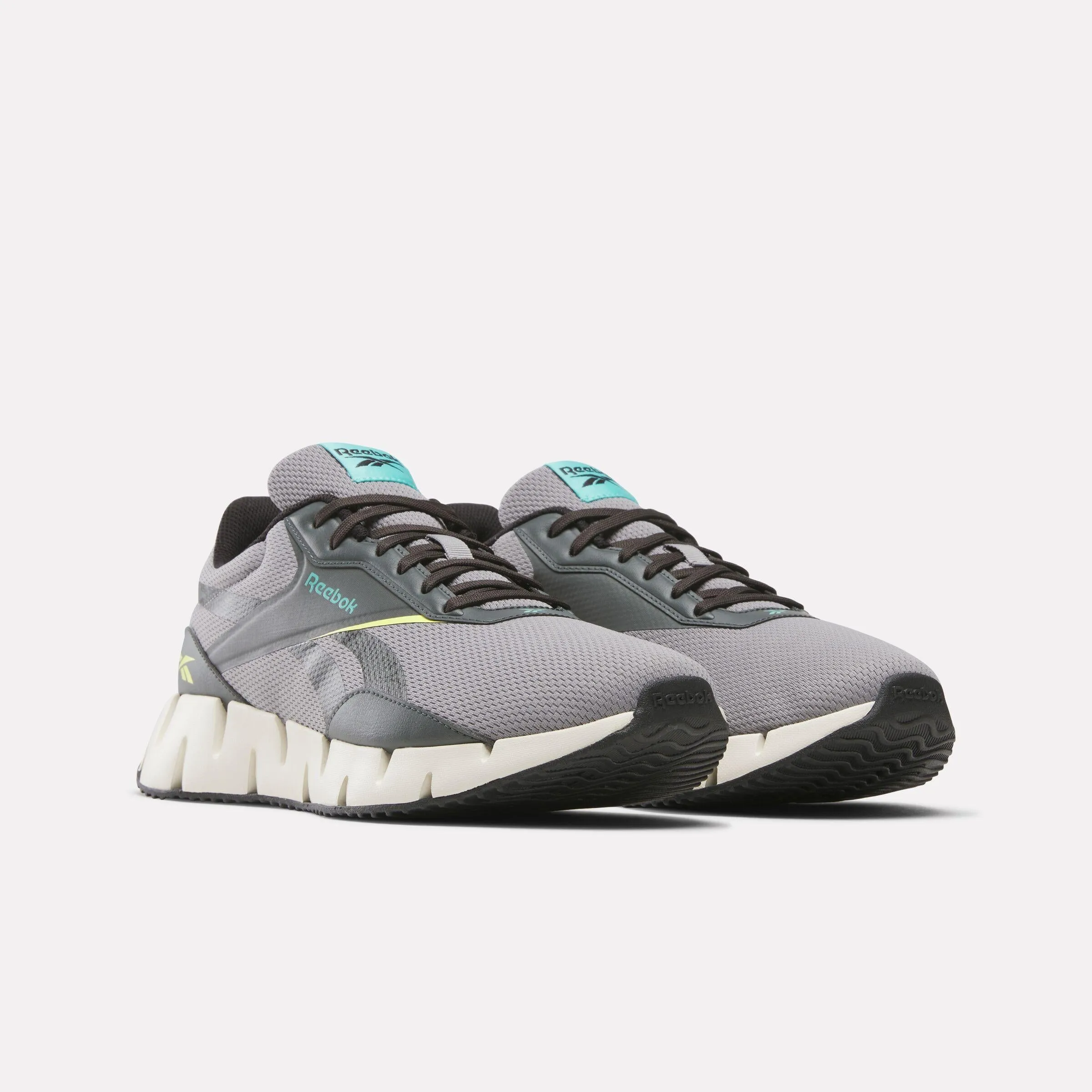 Soft Soles slip - on shoe version Reebok Footwear Men Zig Dynamica STR Shoes GREY 3/VINTAGE CHALK/GREY 5