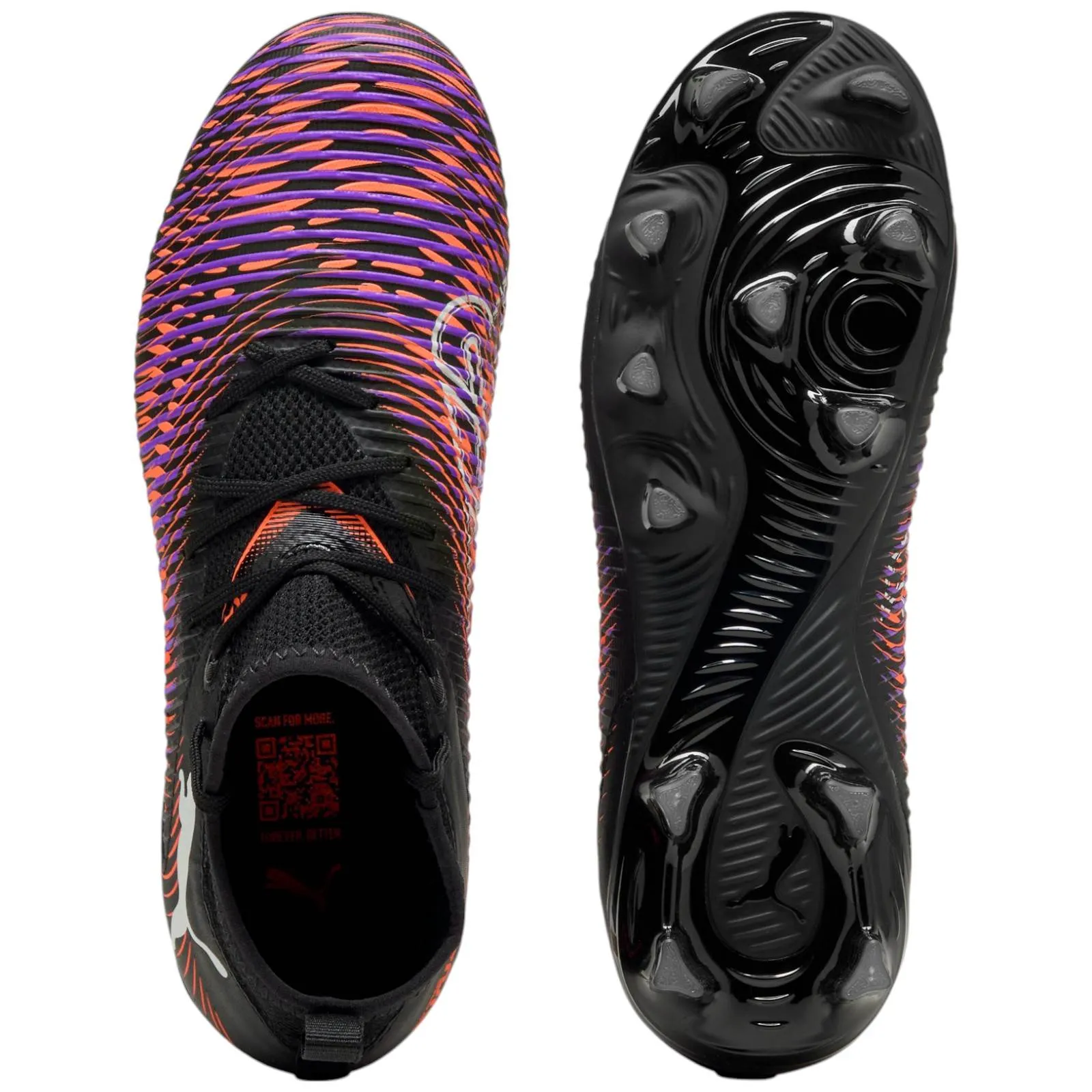Puma Future 8 Match Kids Firm/Artificial Ground Football Boots Flexible Padding