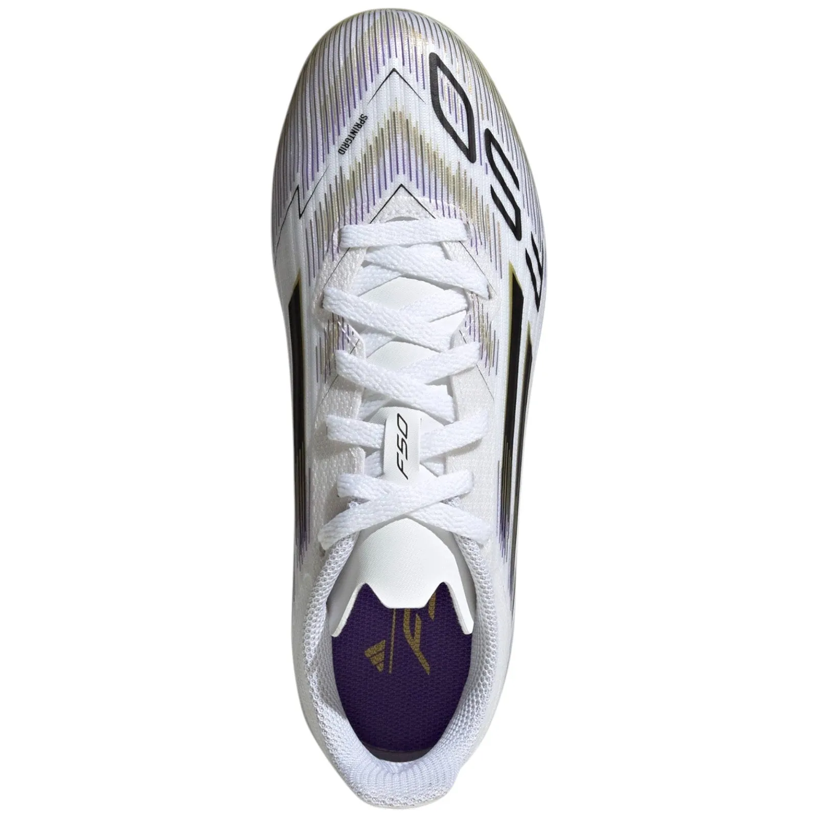 adidas F50 League Kids Firm Ground Football Boots Firm Ground Cleat Bottom