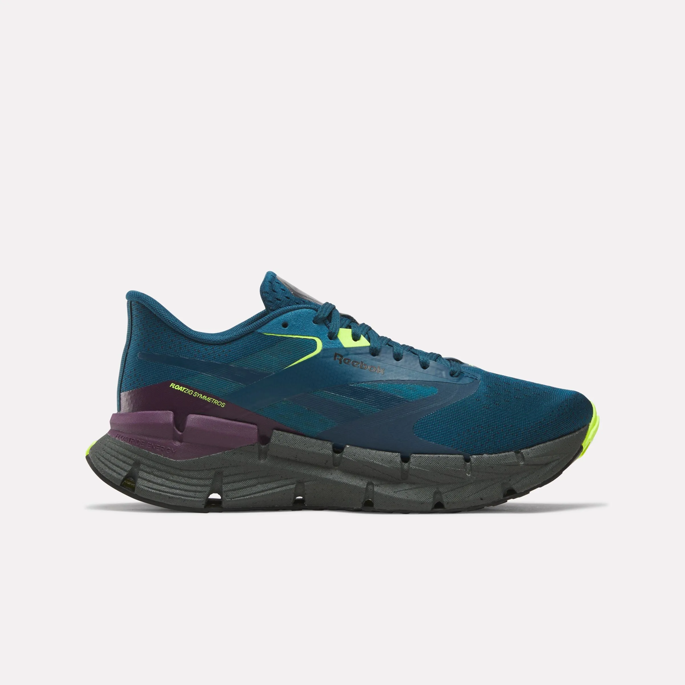 Floatzig Symmetros Blue/Grey/Midnight Plum Running Economy Traction Fit